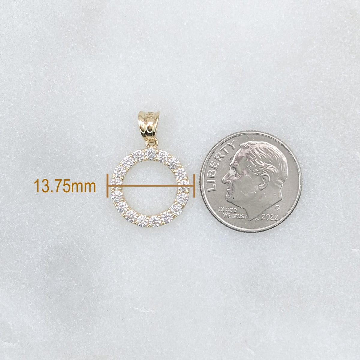 Eternity Circle Pendant