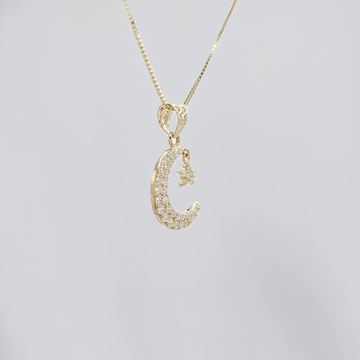 Stars and Moon Pendant