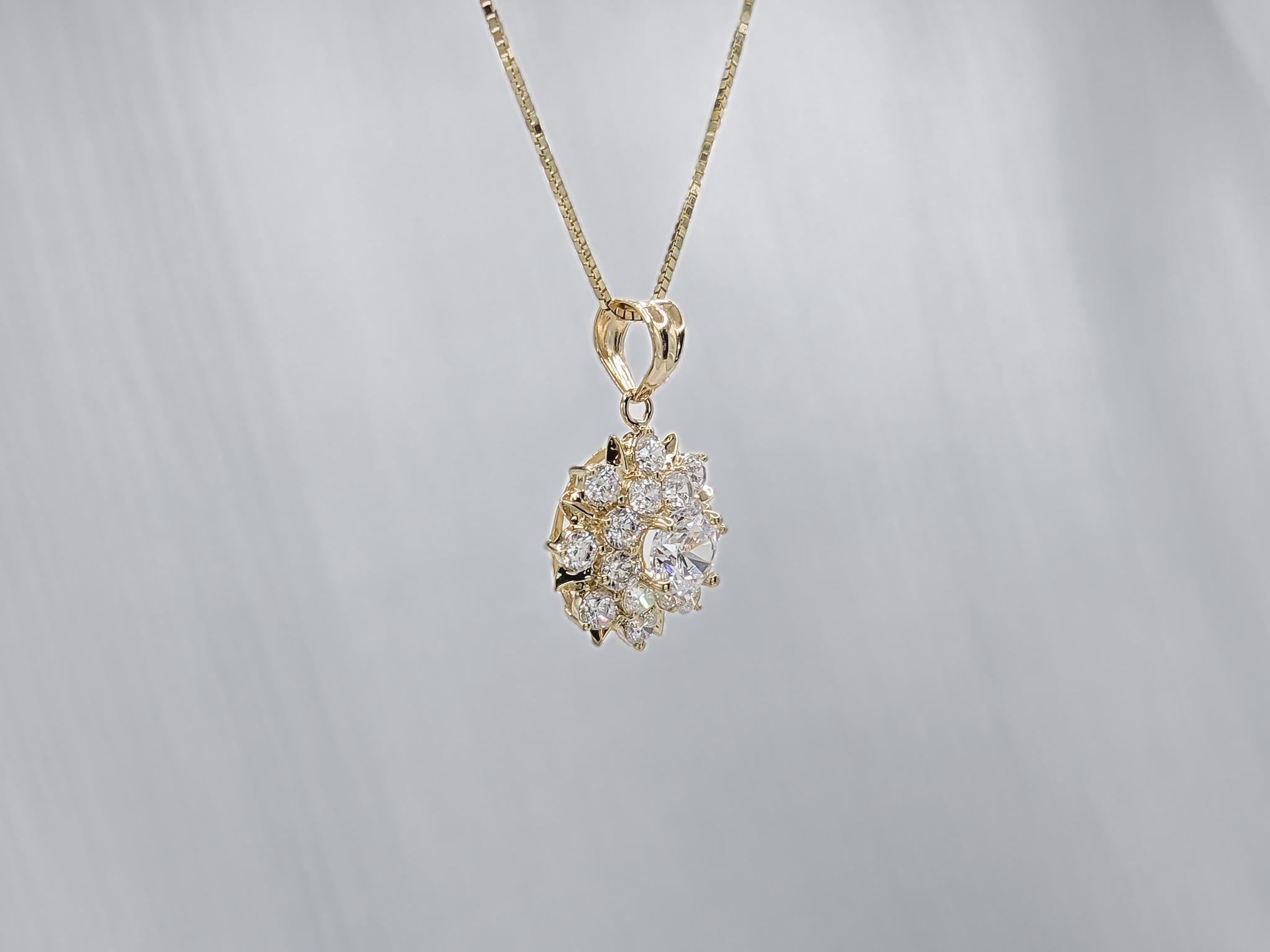 Starburst Flower Necklace