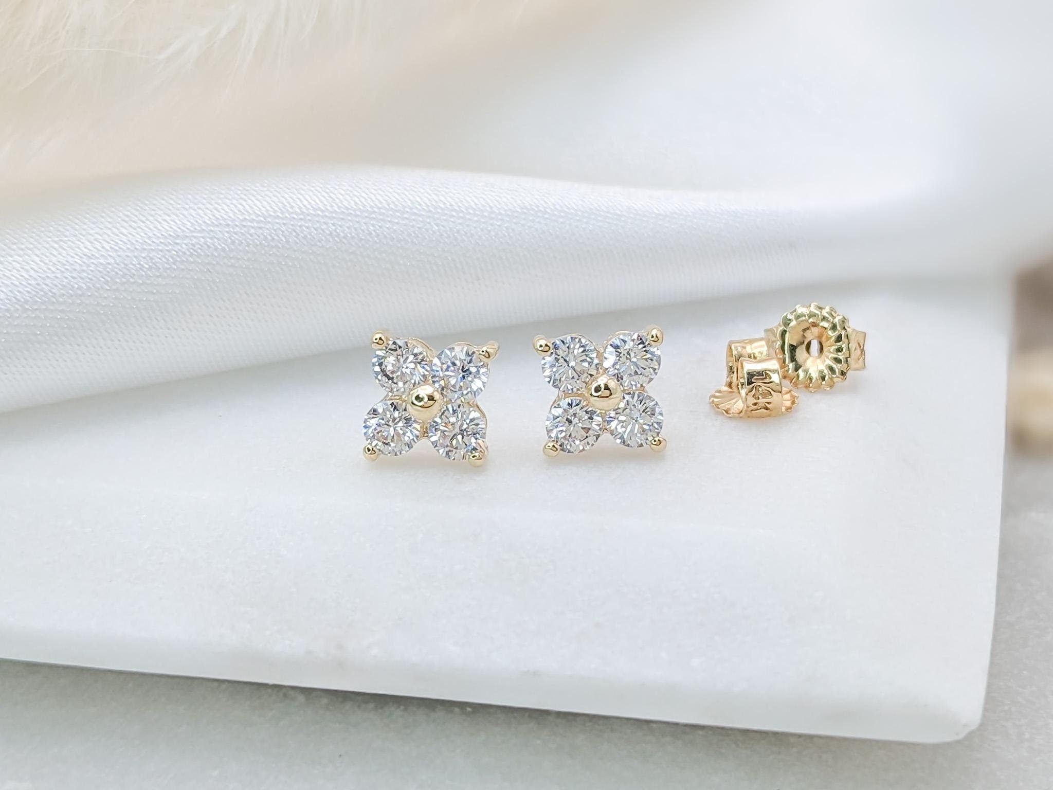 Clover Cluster Earrings
