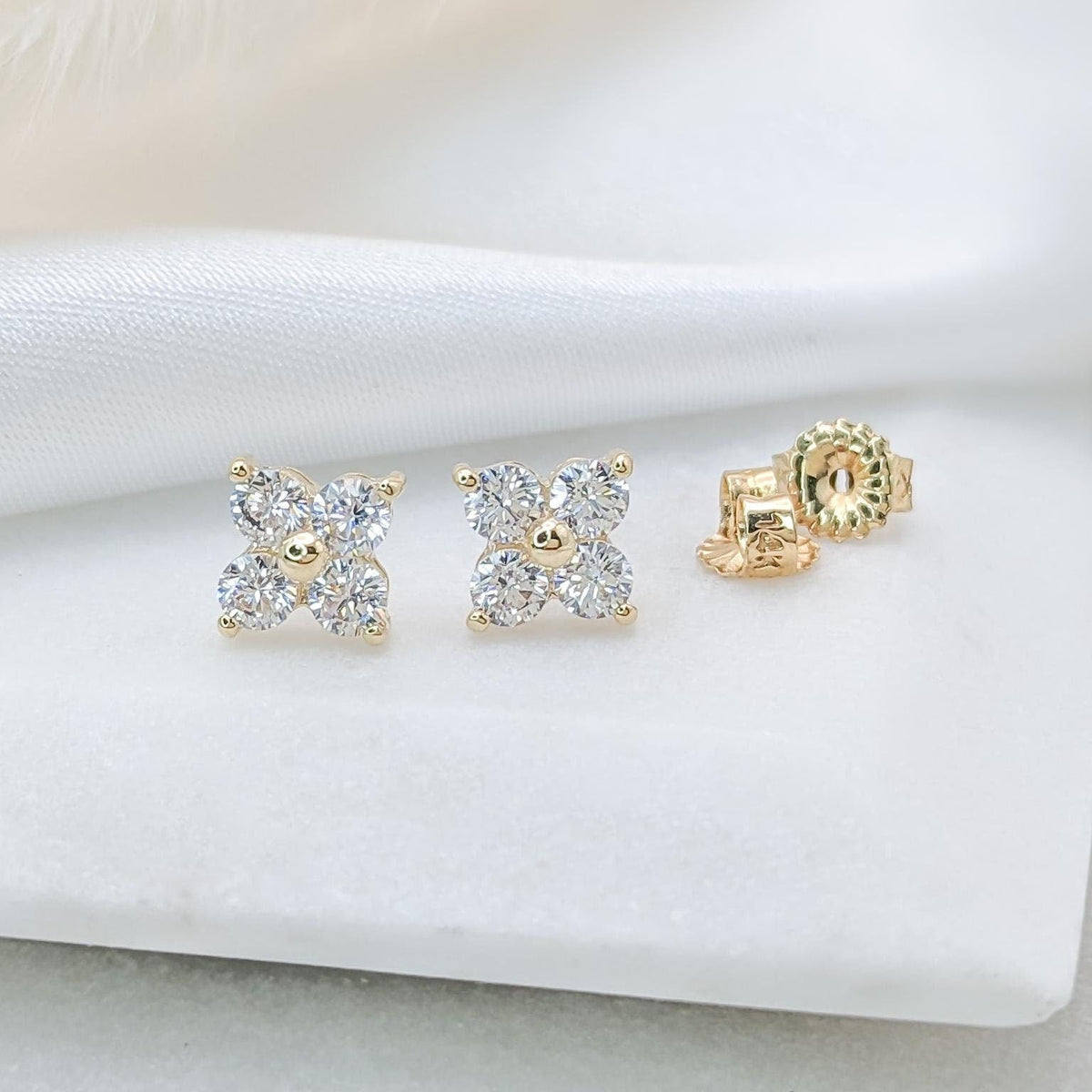 Clover Cluster Earrings