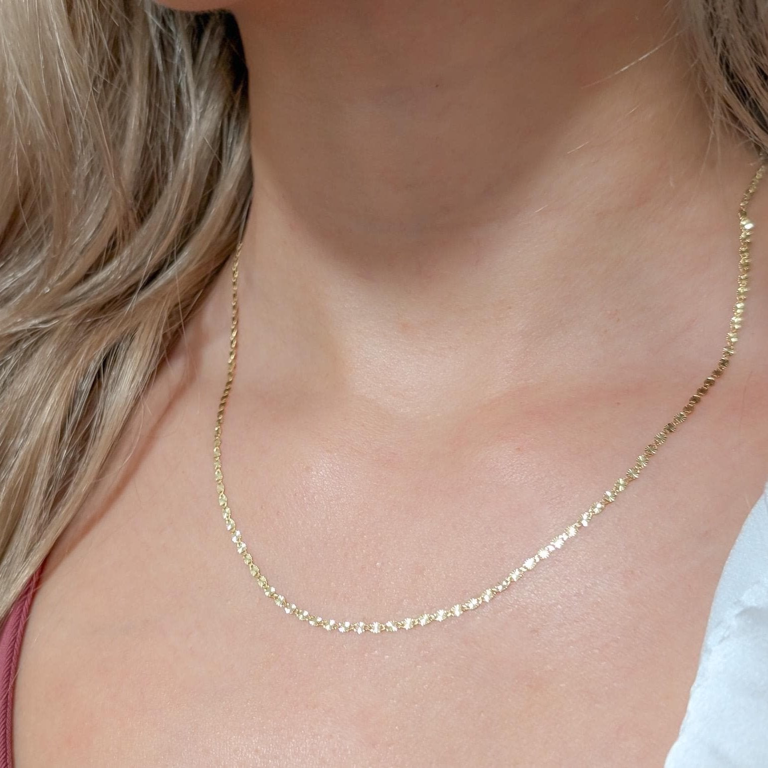Valentino Mirror Link Chain