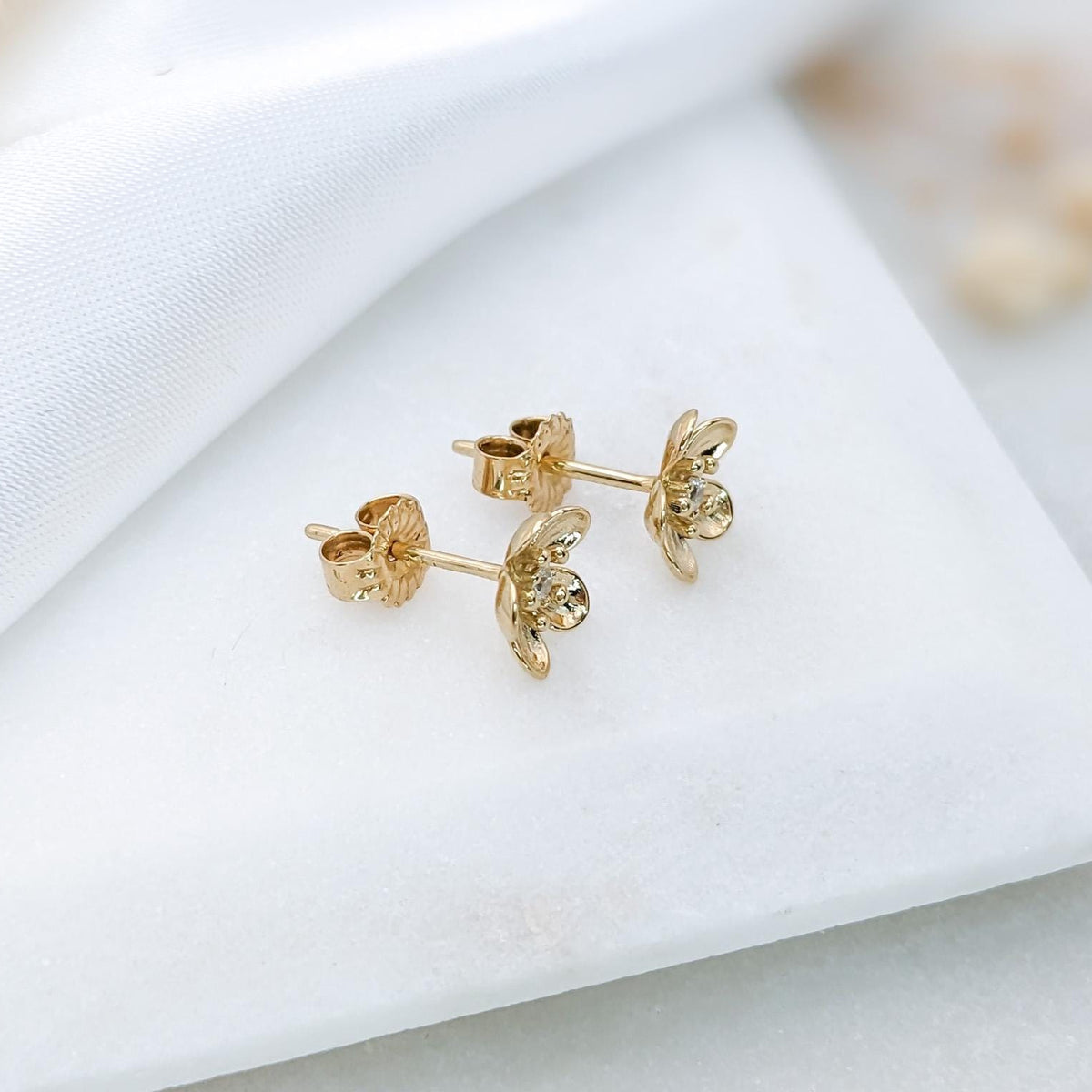 Small Flower Stud Earrings
