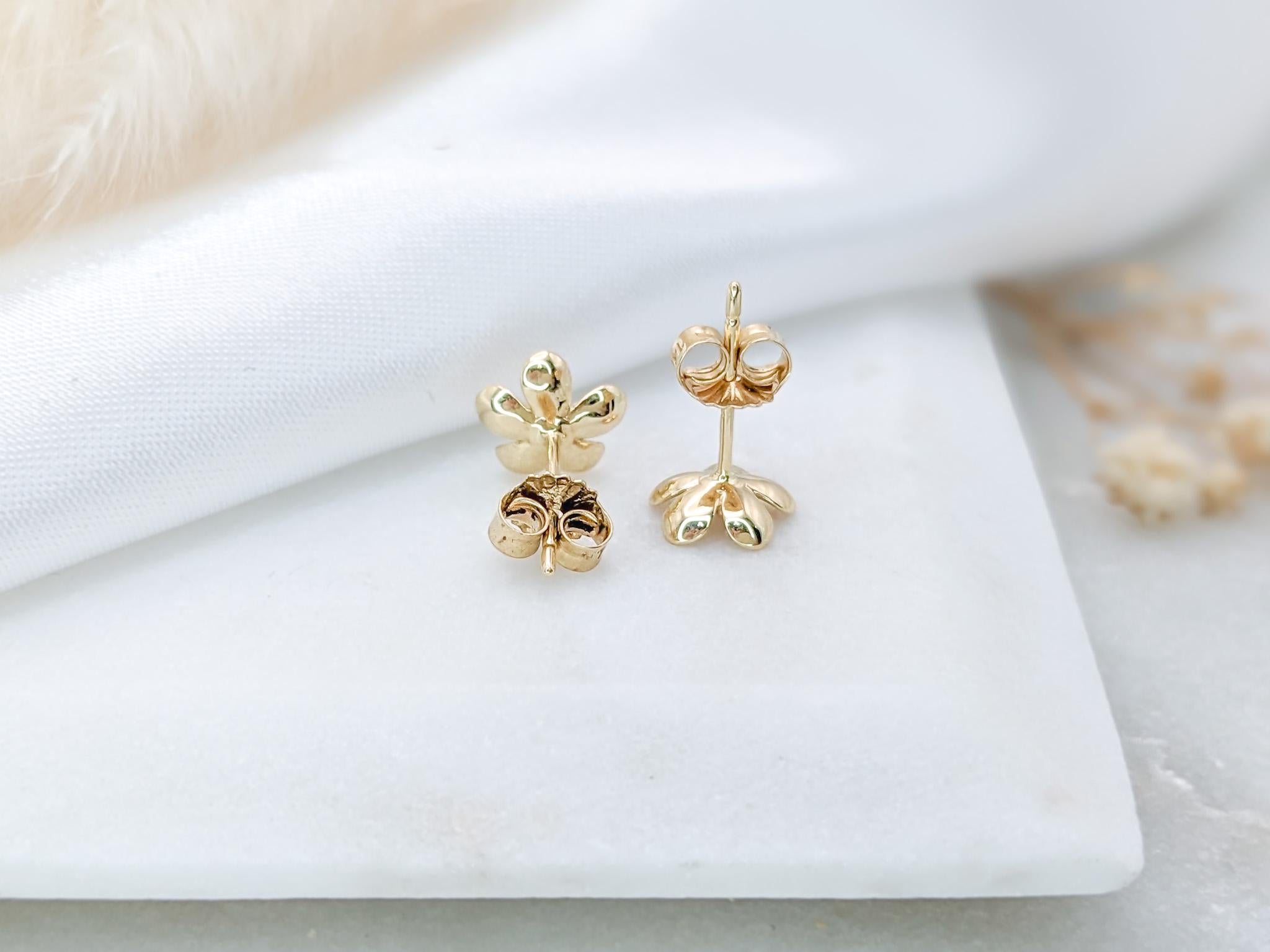 Small Flower Stud Earrings