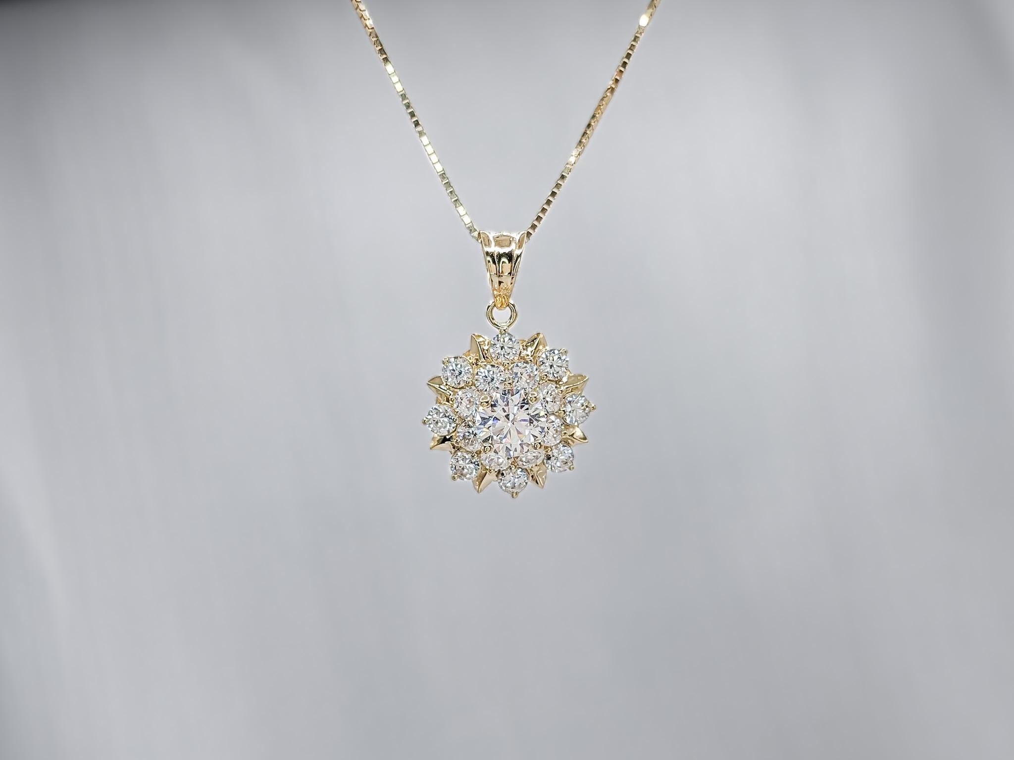 Starburst Flower Necklace