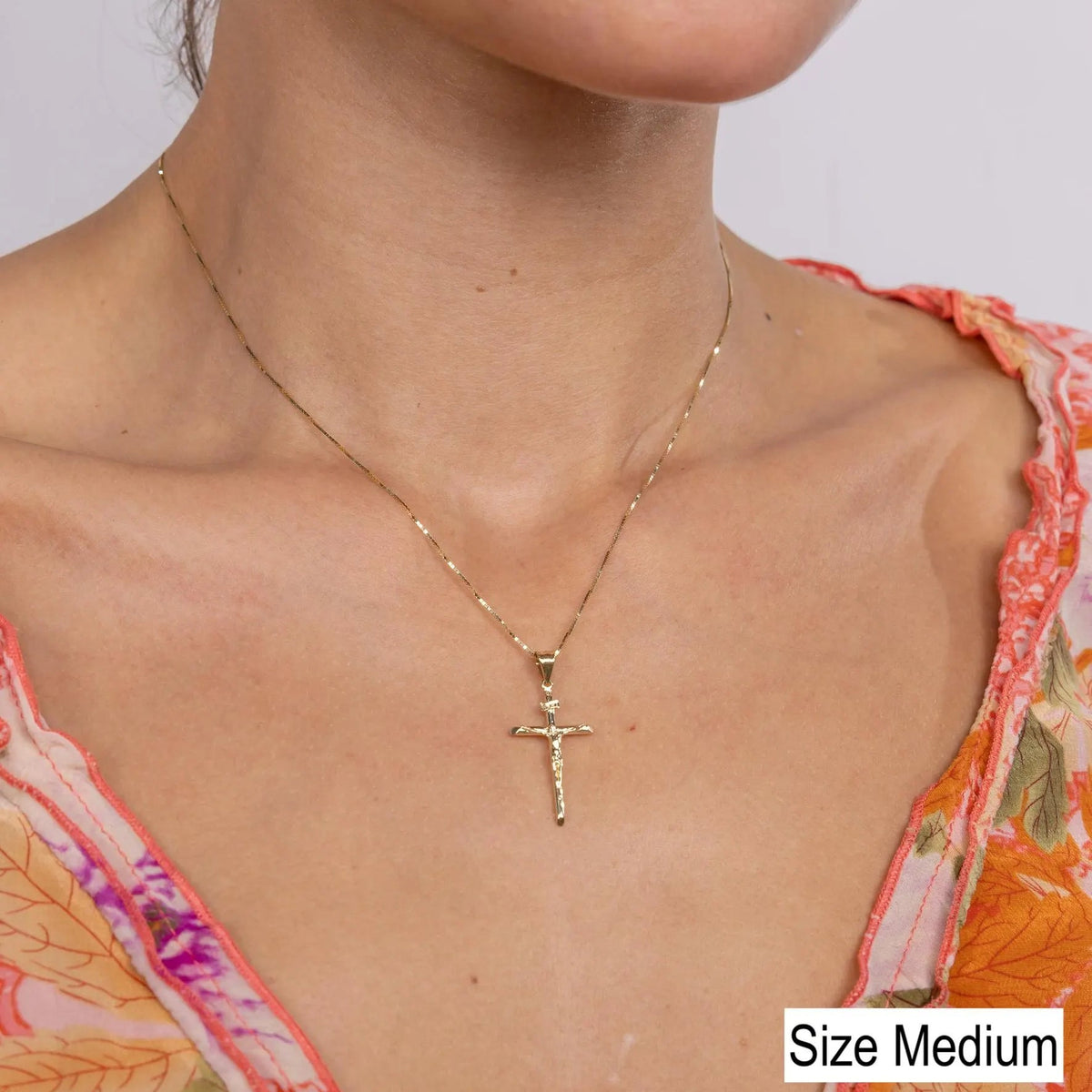 Medium Crucifix Cross Pendant