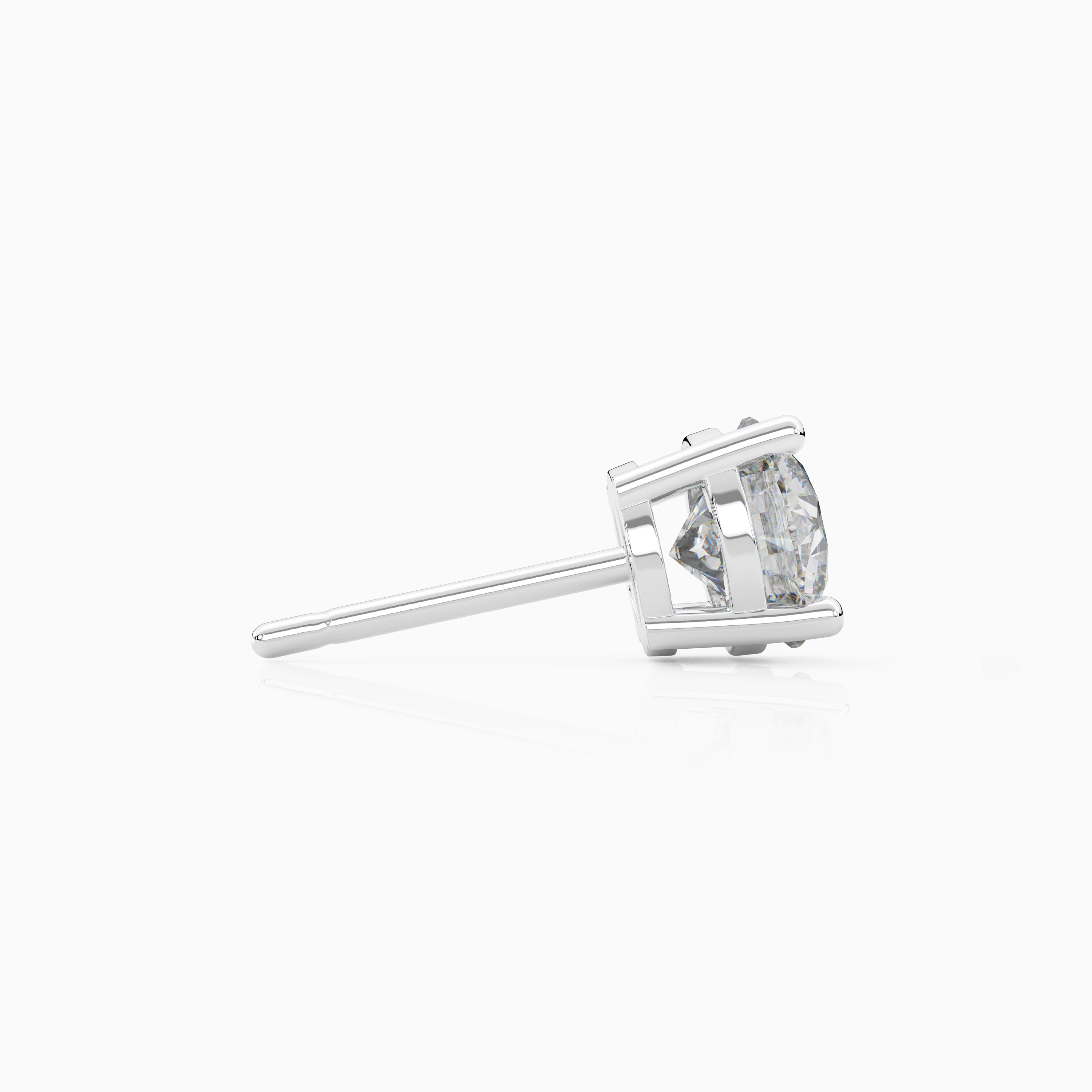 Classic Solitaire Earrings
