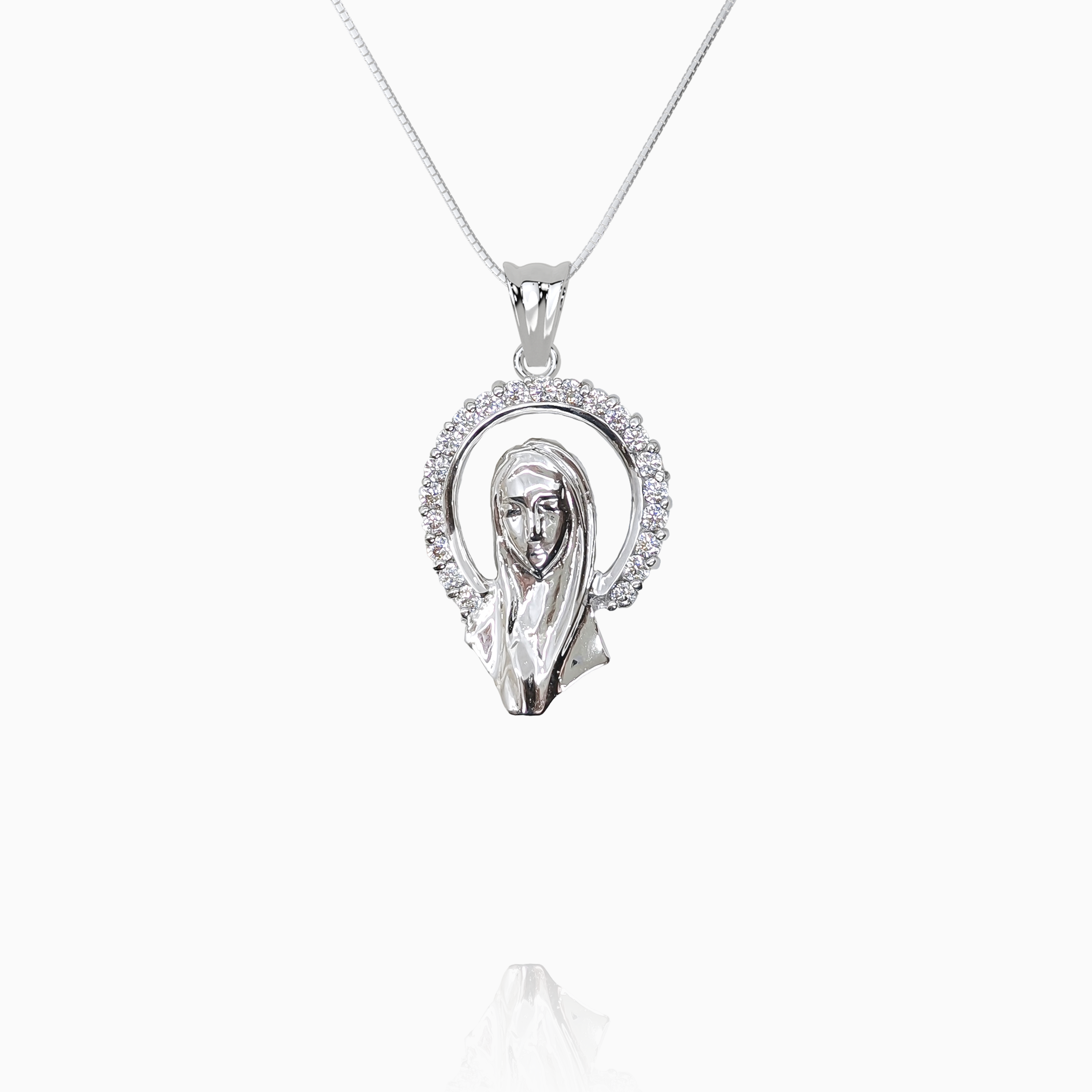 Small Virgin Mary Pendant