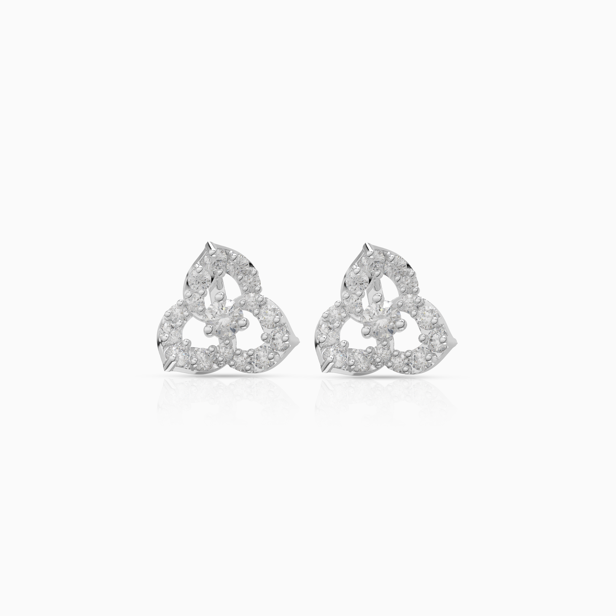 Trillium Petal Earrings