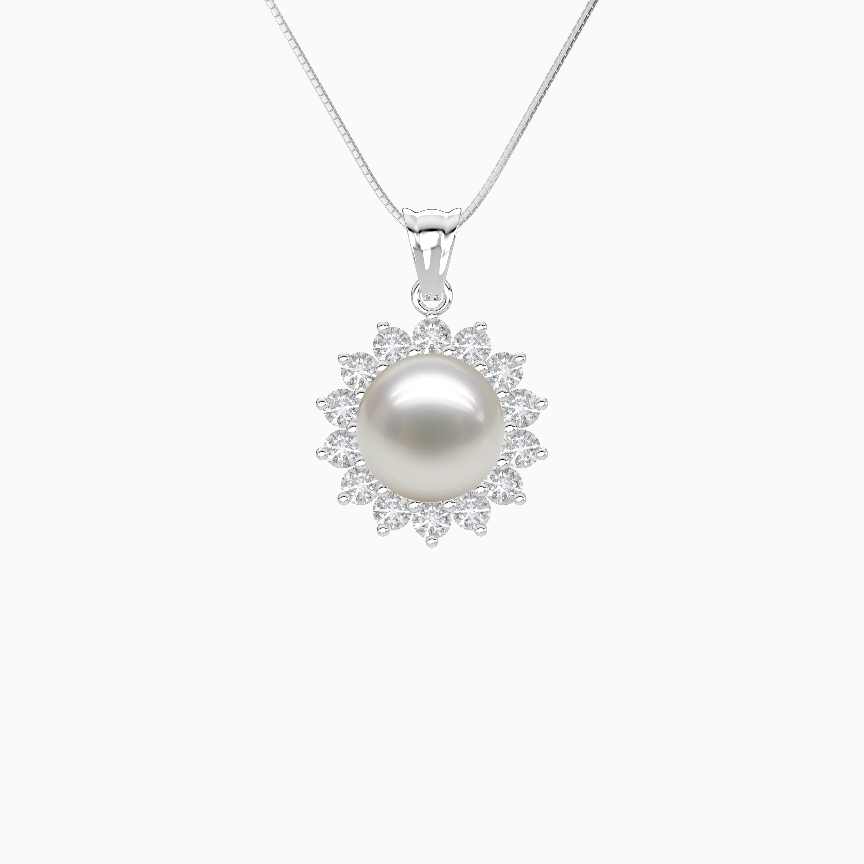 Flower Pearl Pendant