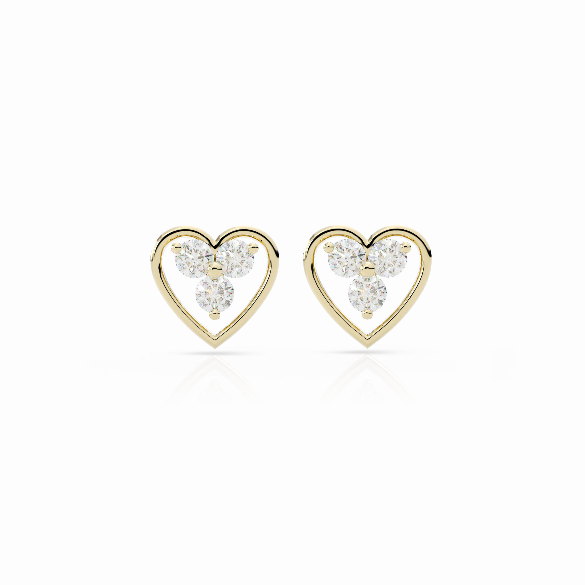 Mini Heart Earrings