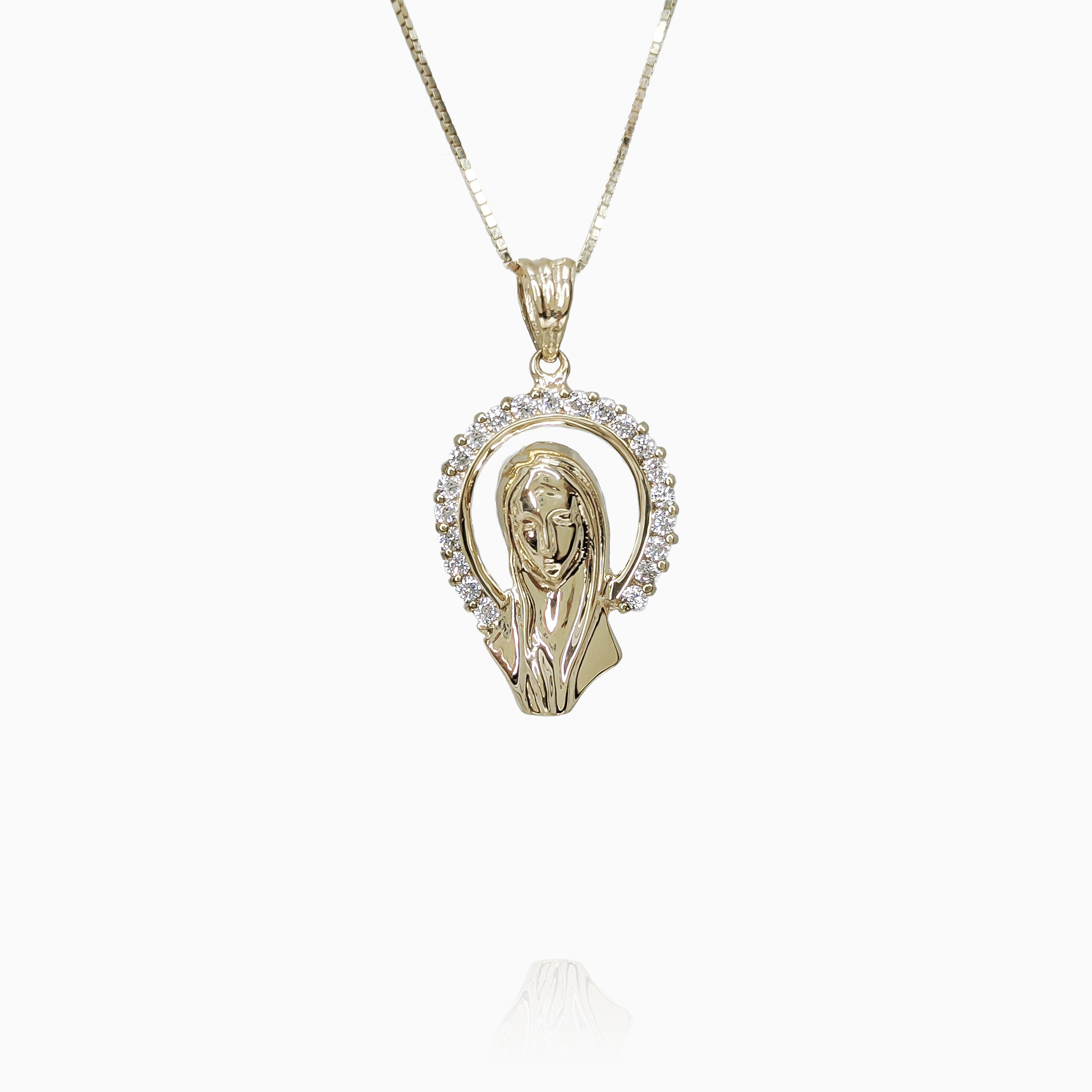 Small Virgin Mary Pendant