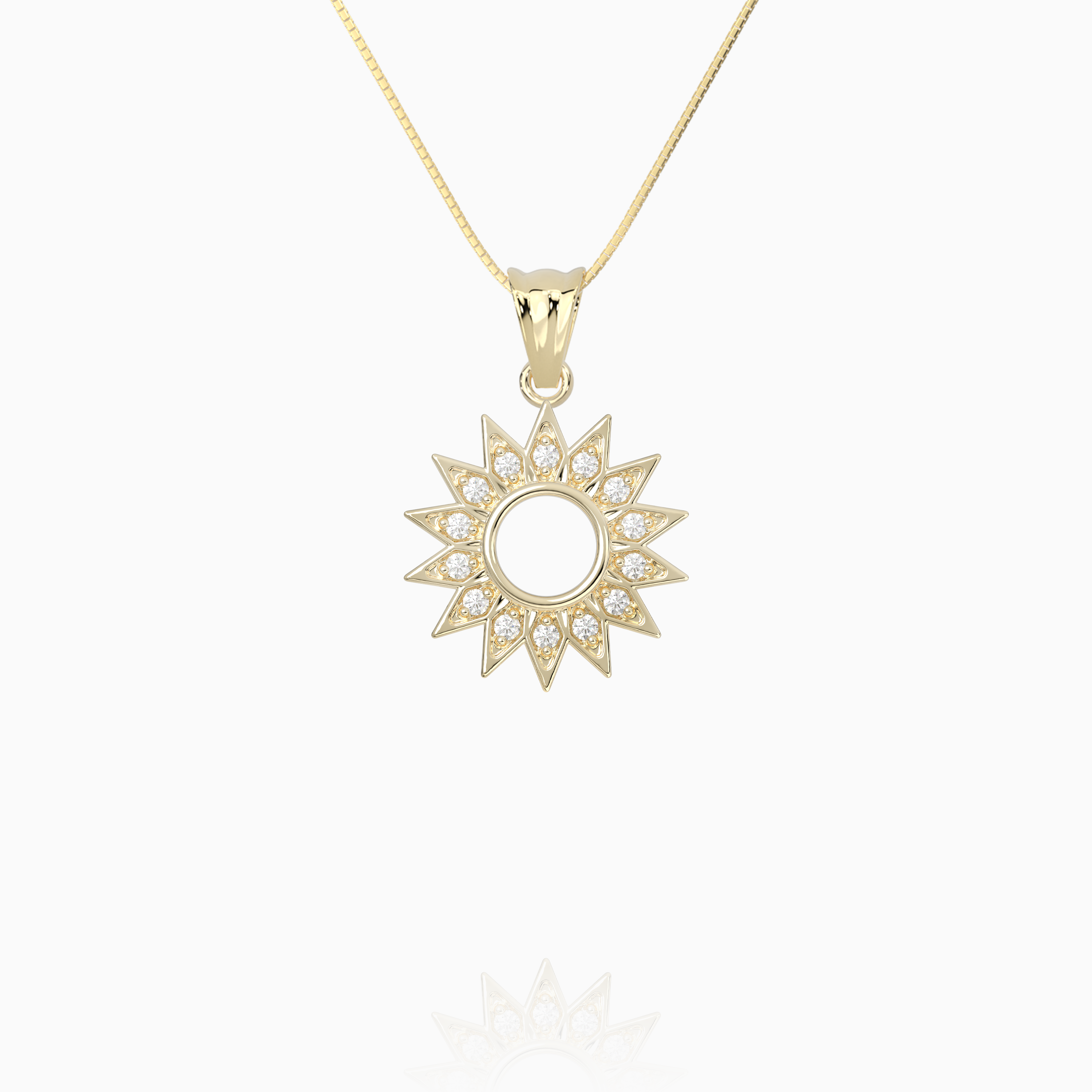 Golden Sun Pendant