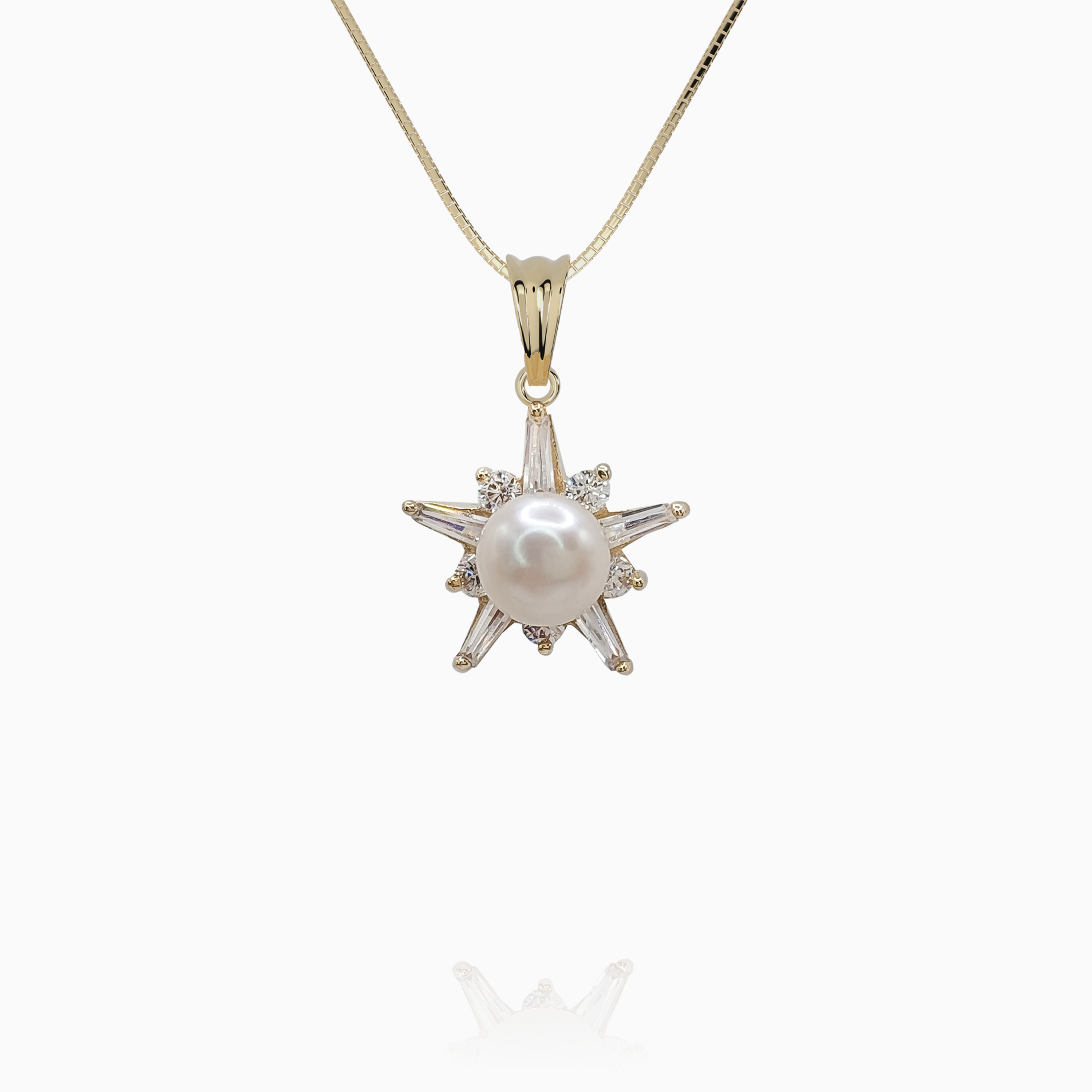 Pearl Star Pendant