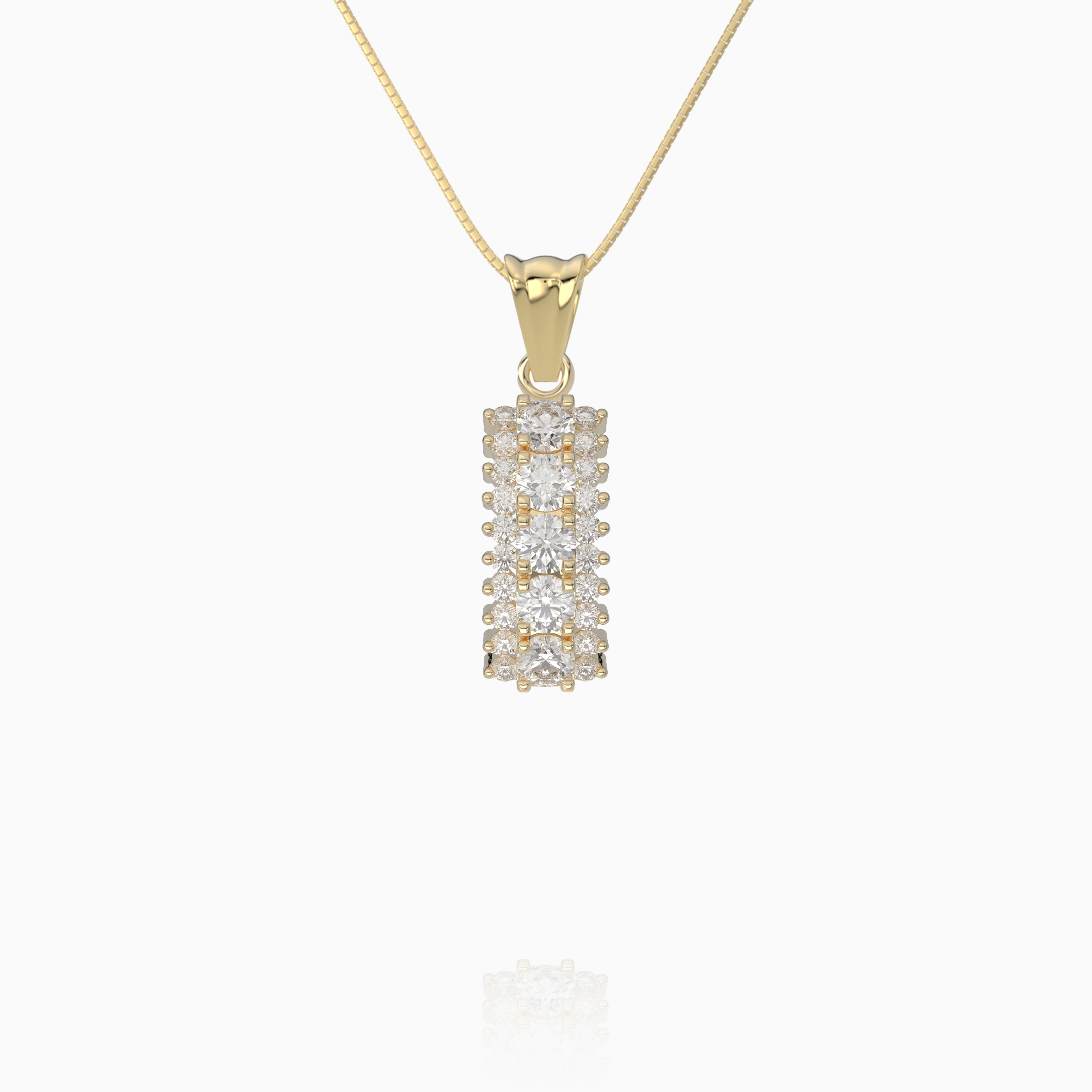 Lux Pavé Pendant