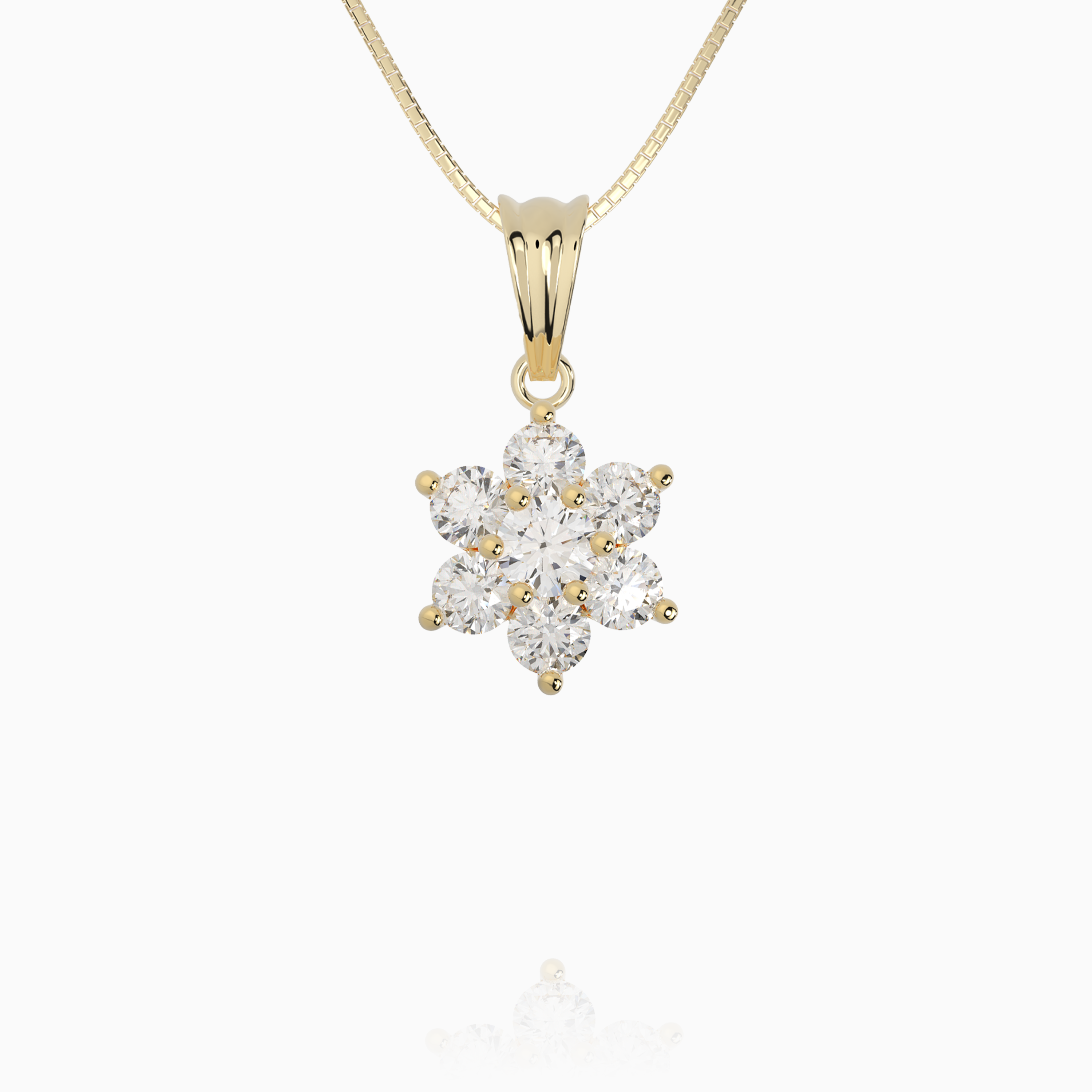 Buttercup Flower Pendant