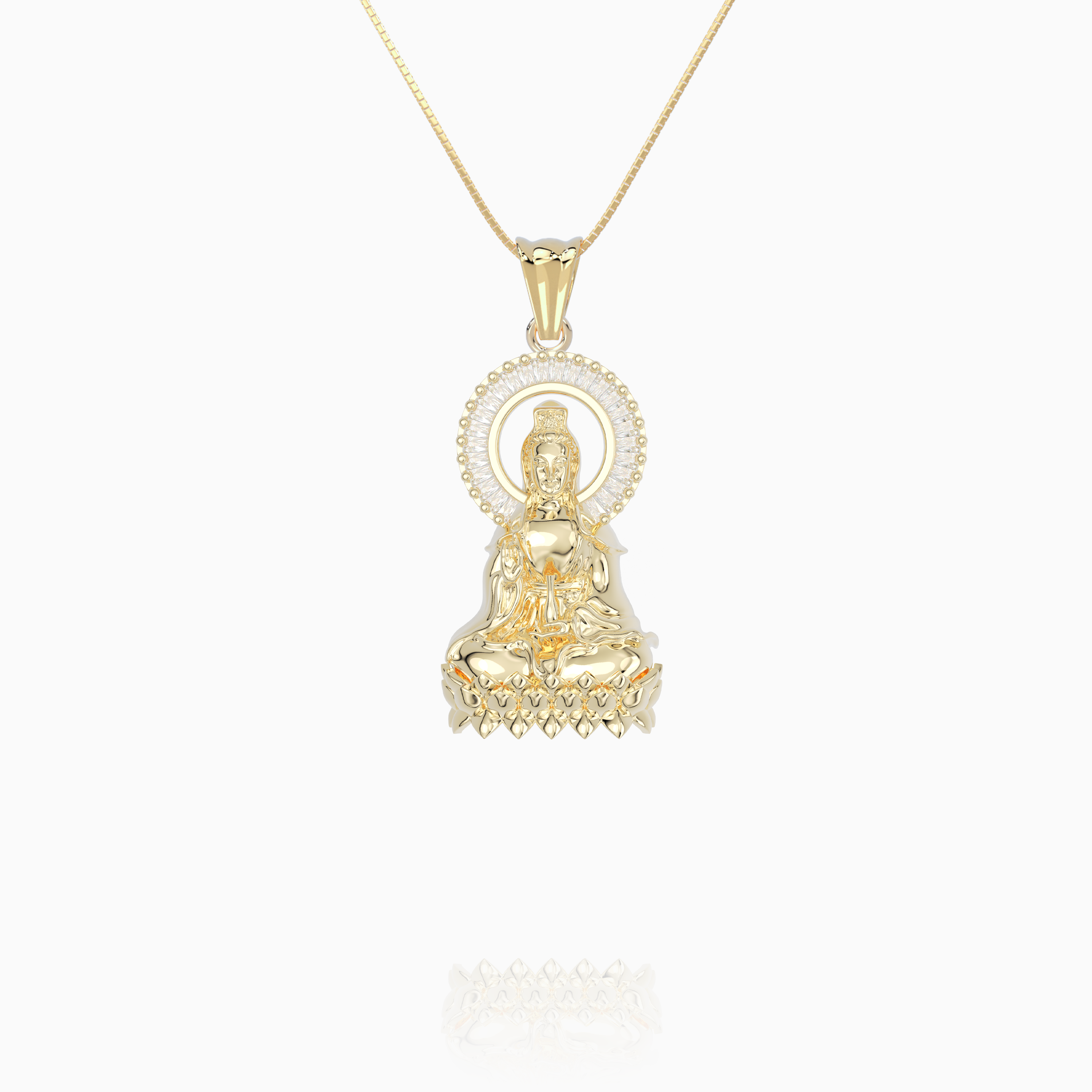 Lady Buddha Pendant