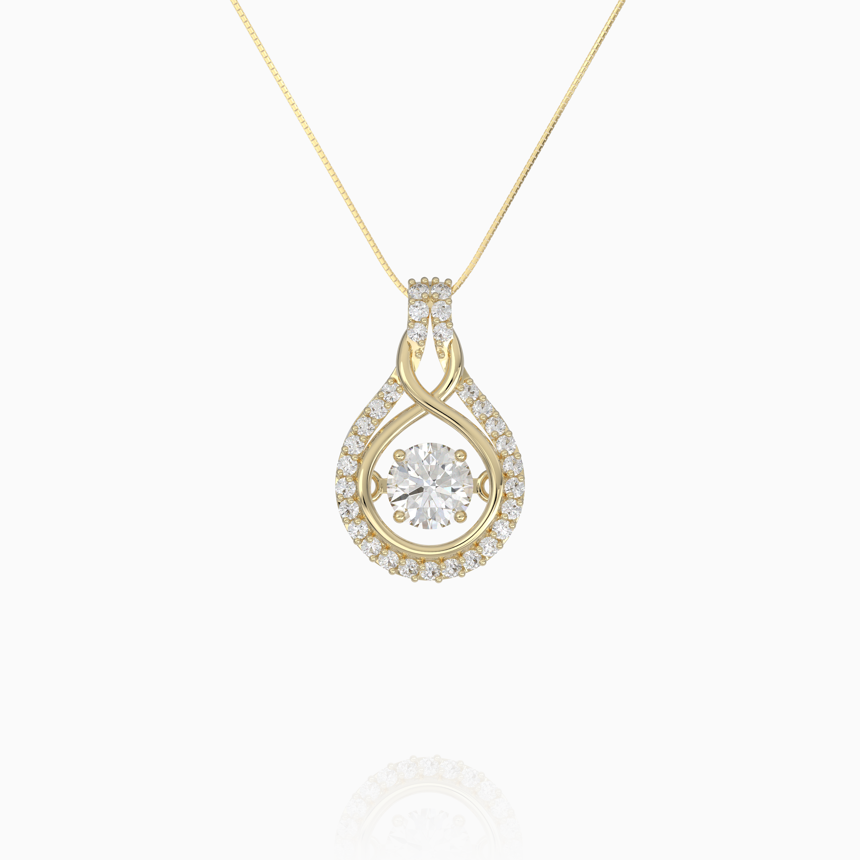 Infinity Dancing Pendant