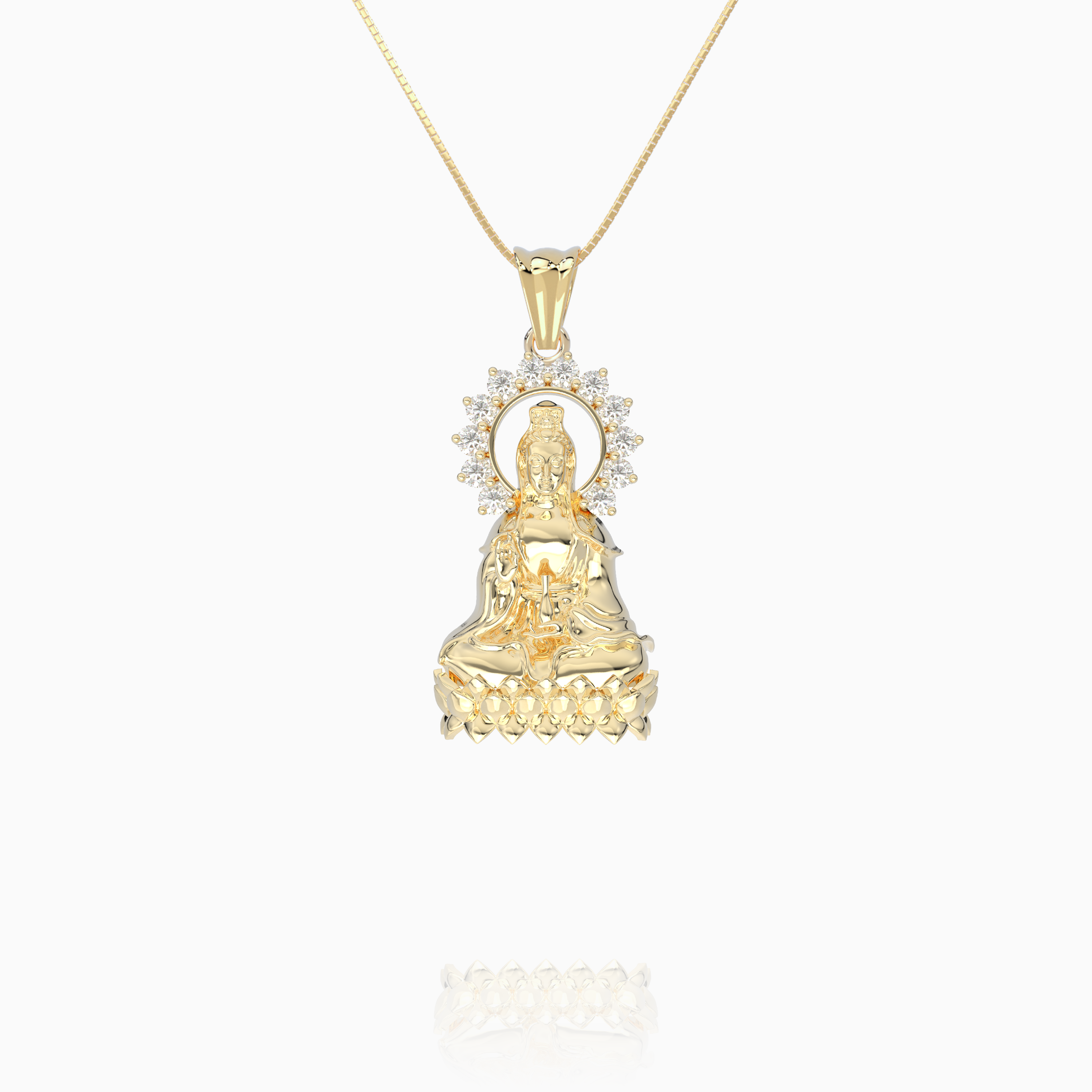 Lady Buddha Pendant