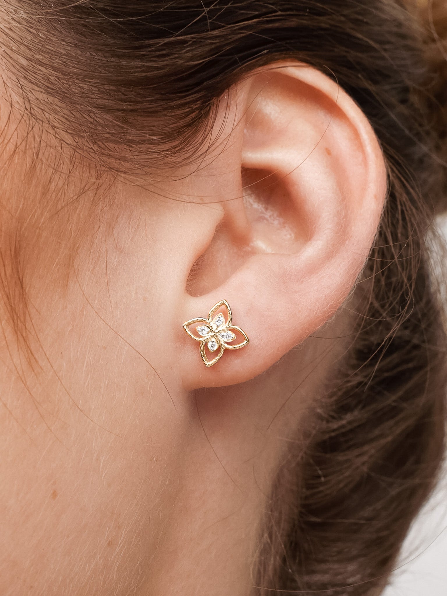 Vintage Petal Earring