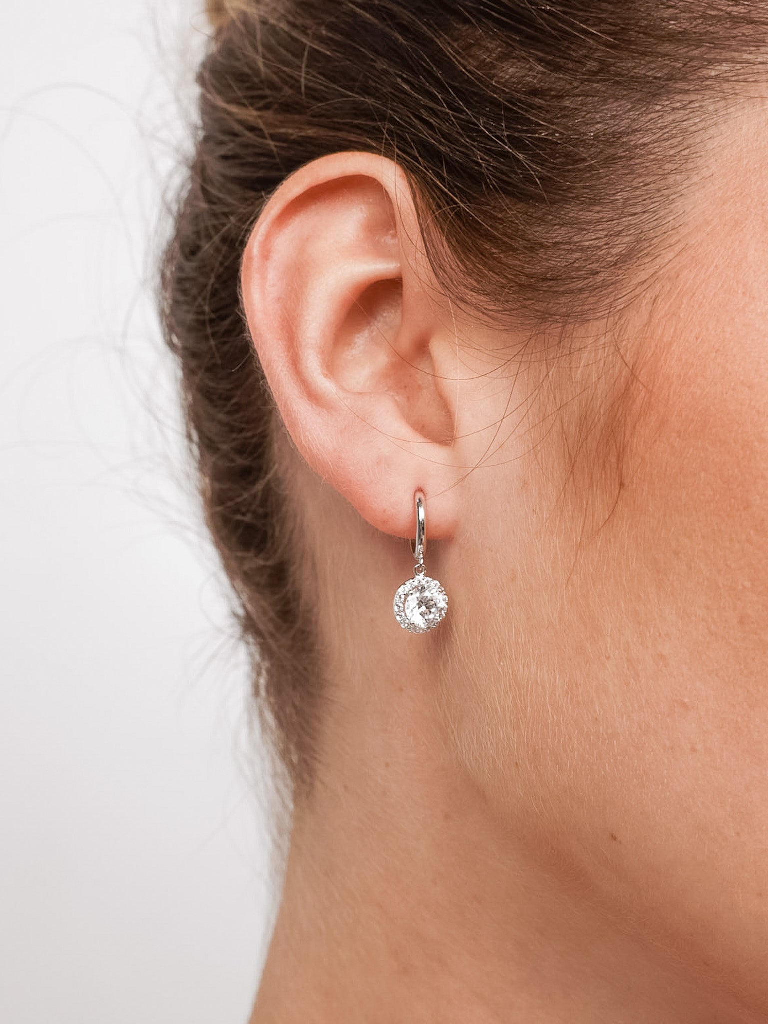 Halo Hoop Earrings