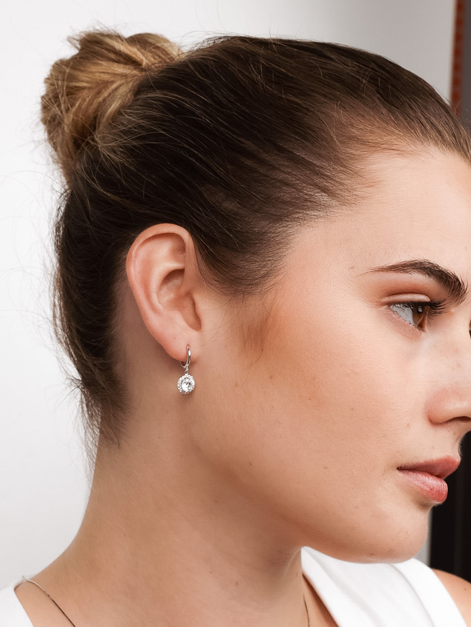 Halo Hoop Earrings