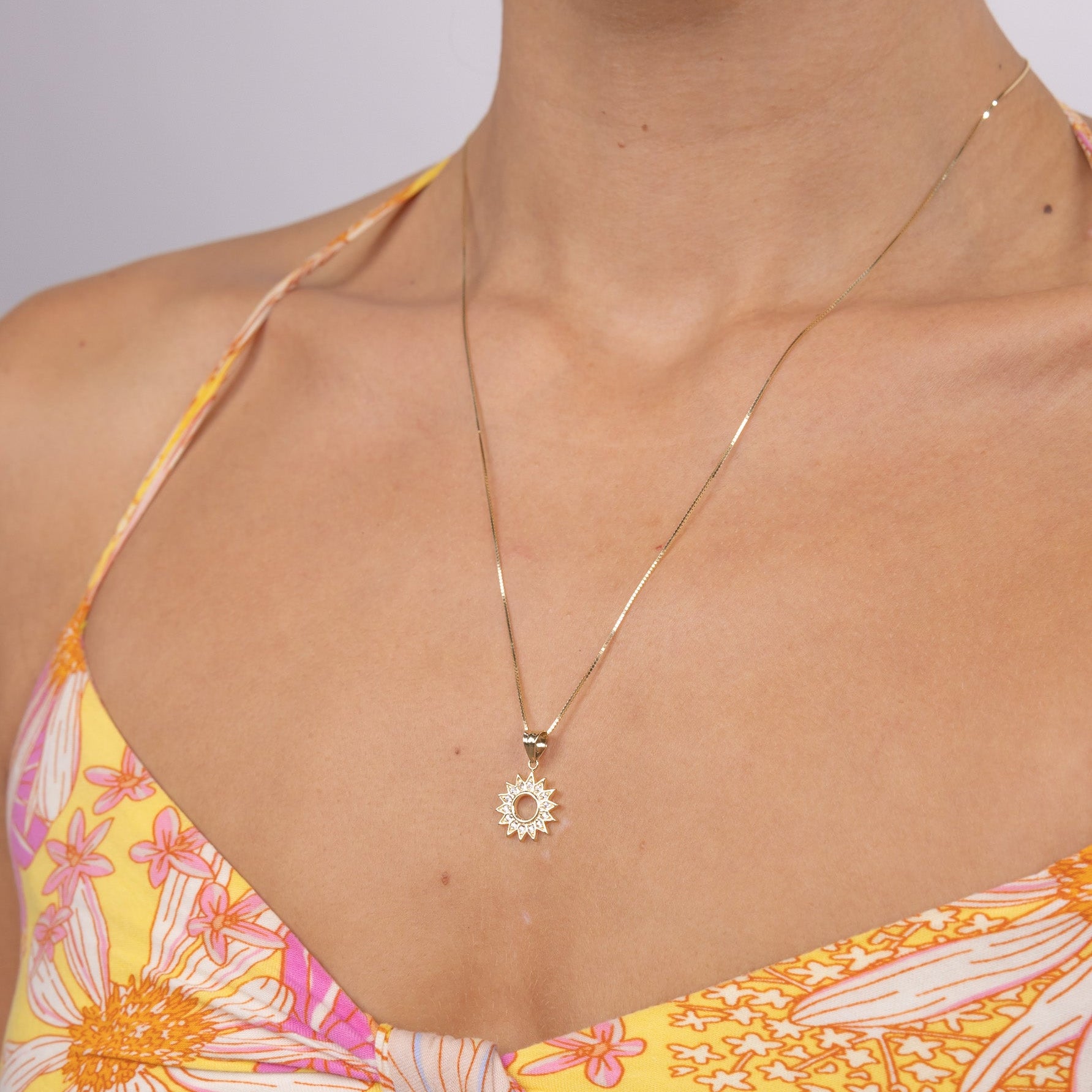 Golden Sun Pendant