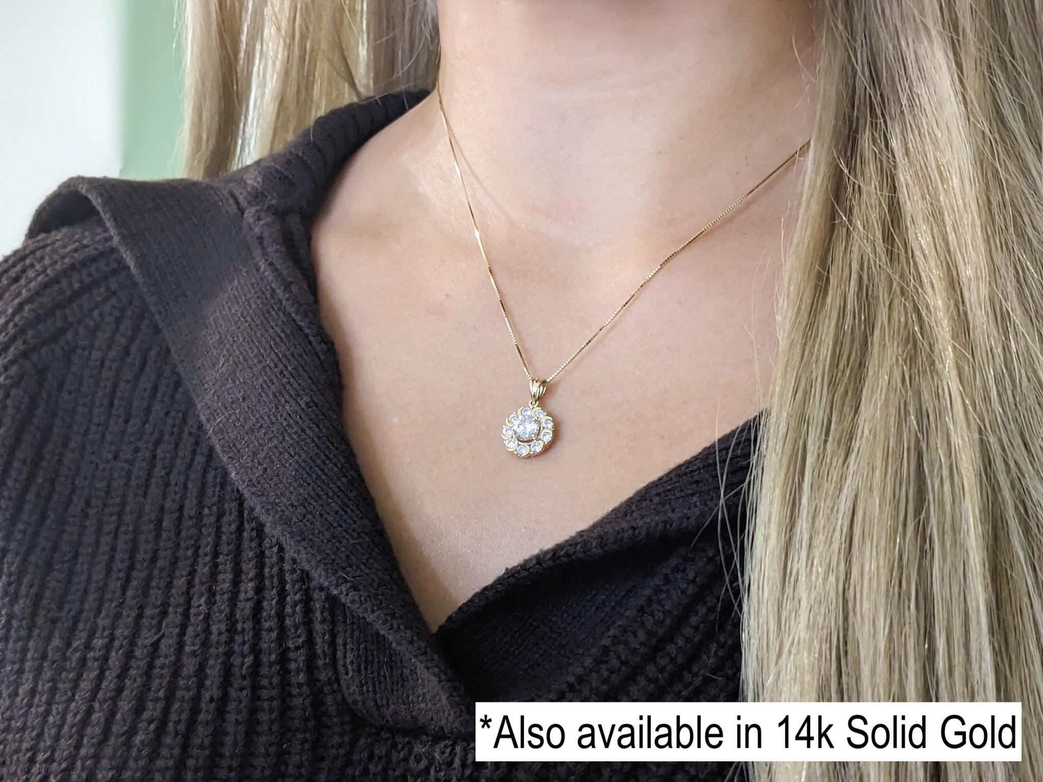 Moon Crest Pendant - .925 Sterling Silver