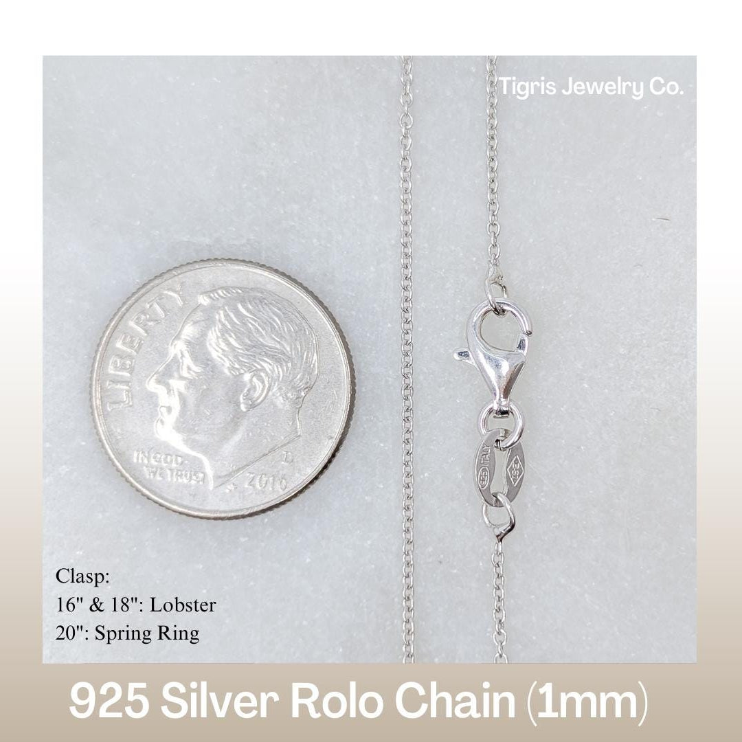 Double Pavé Halo Pendant - .925 Sterling Silver