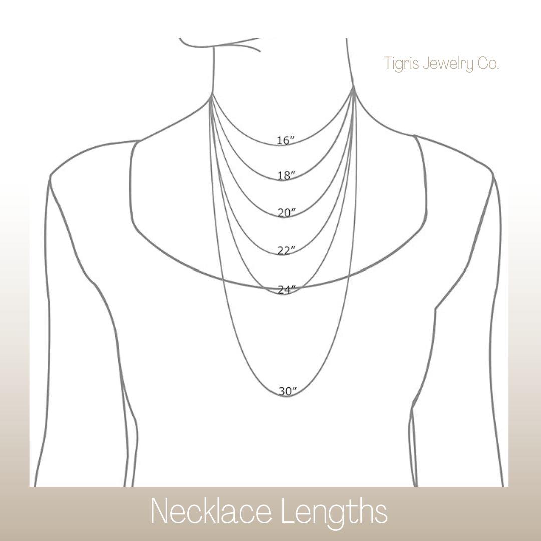 Gold Box Chain Necklace