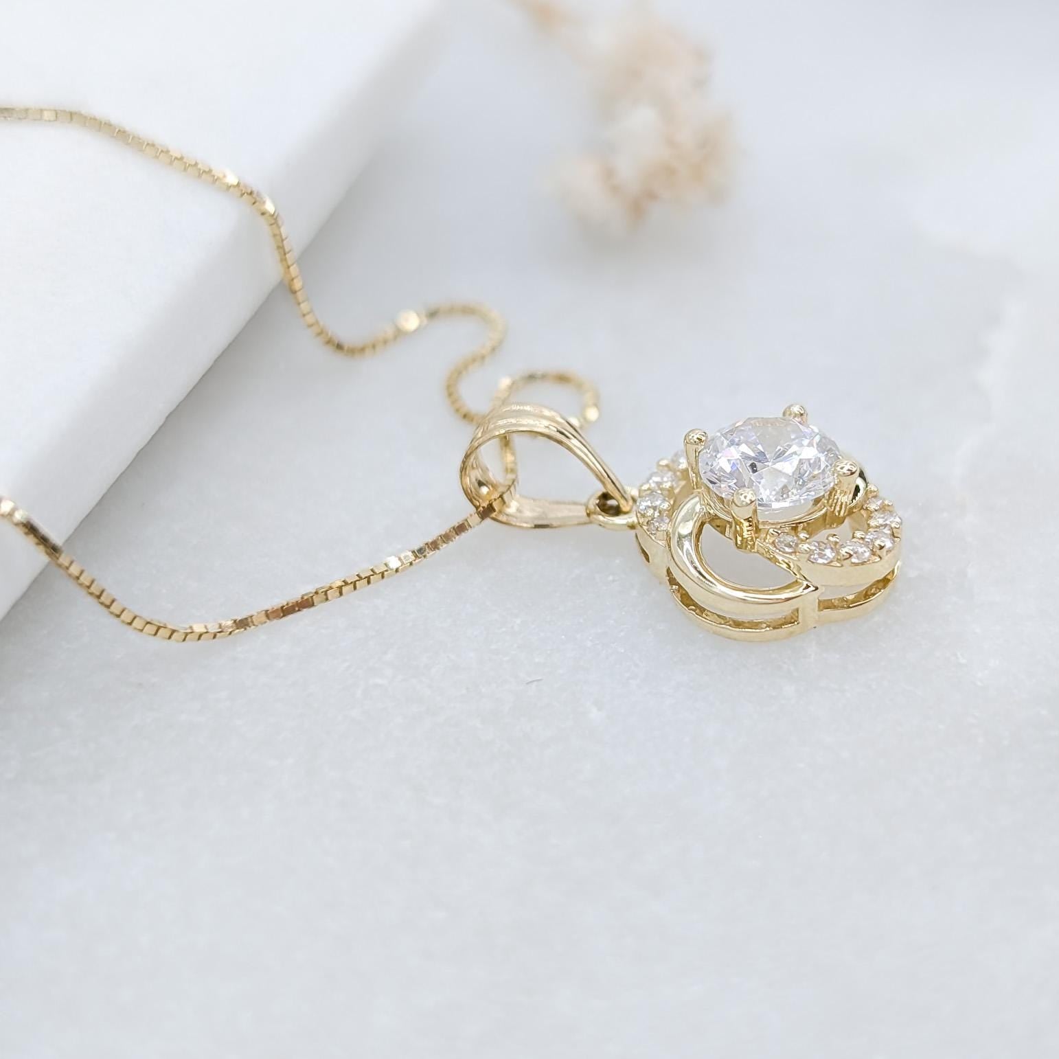 Love Knot Clover Charm