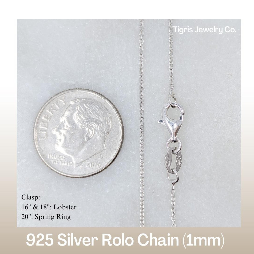 Petite Cross Pendant – .925 Sterling Silver