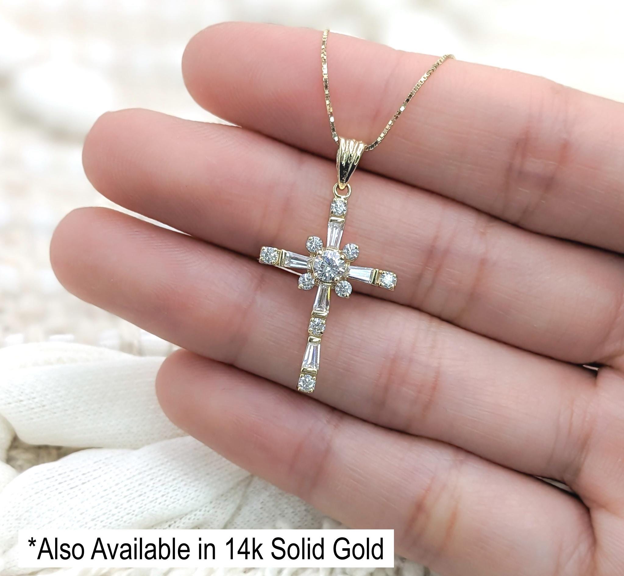 Petite Cross Pendant – .925 Sterling Silver