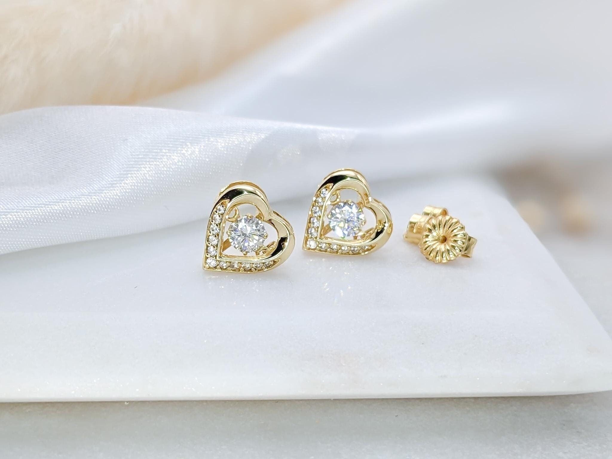Dancing Heart Earrings