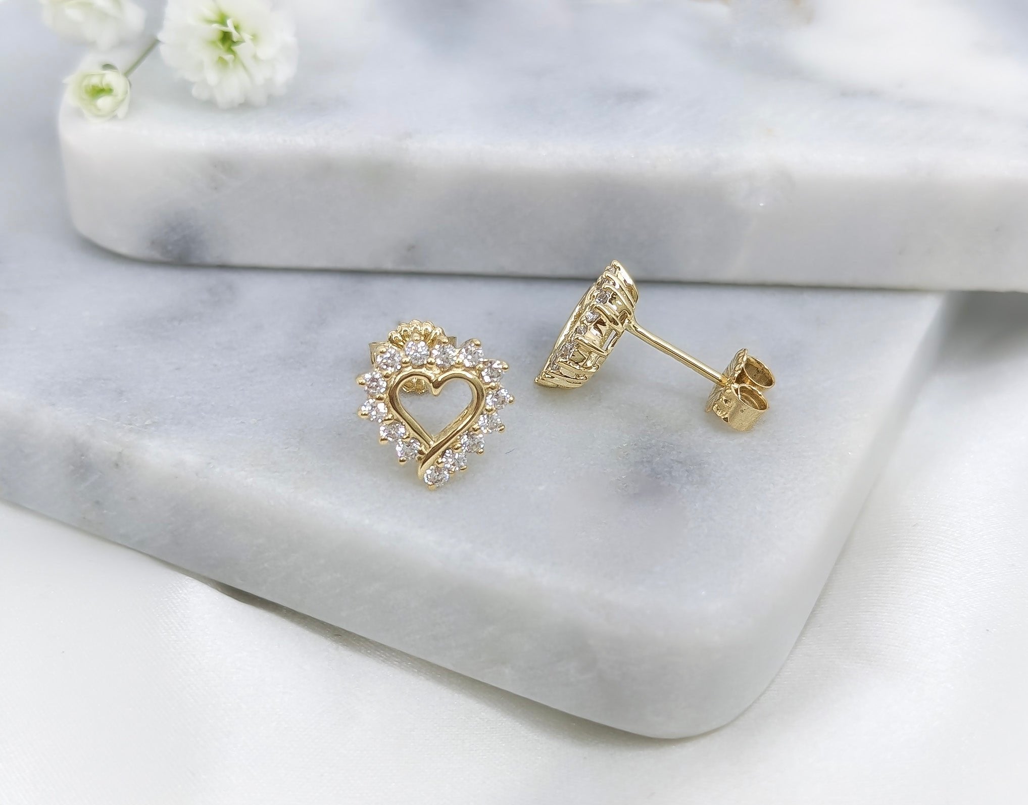 Classic Heart Earrings