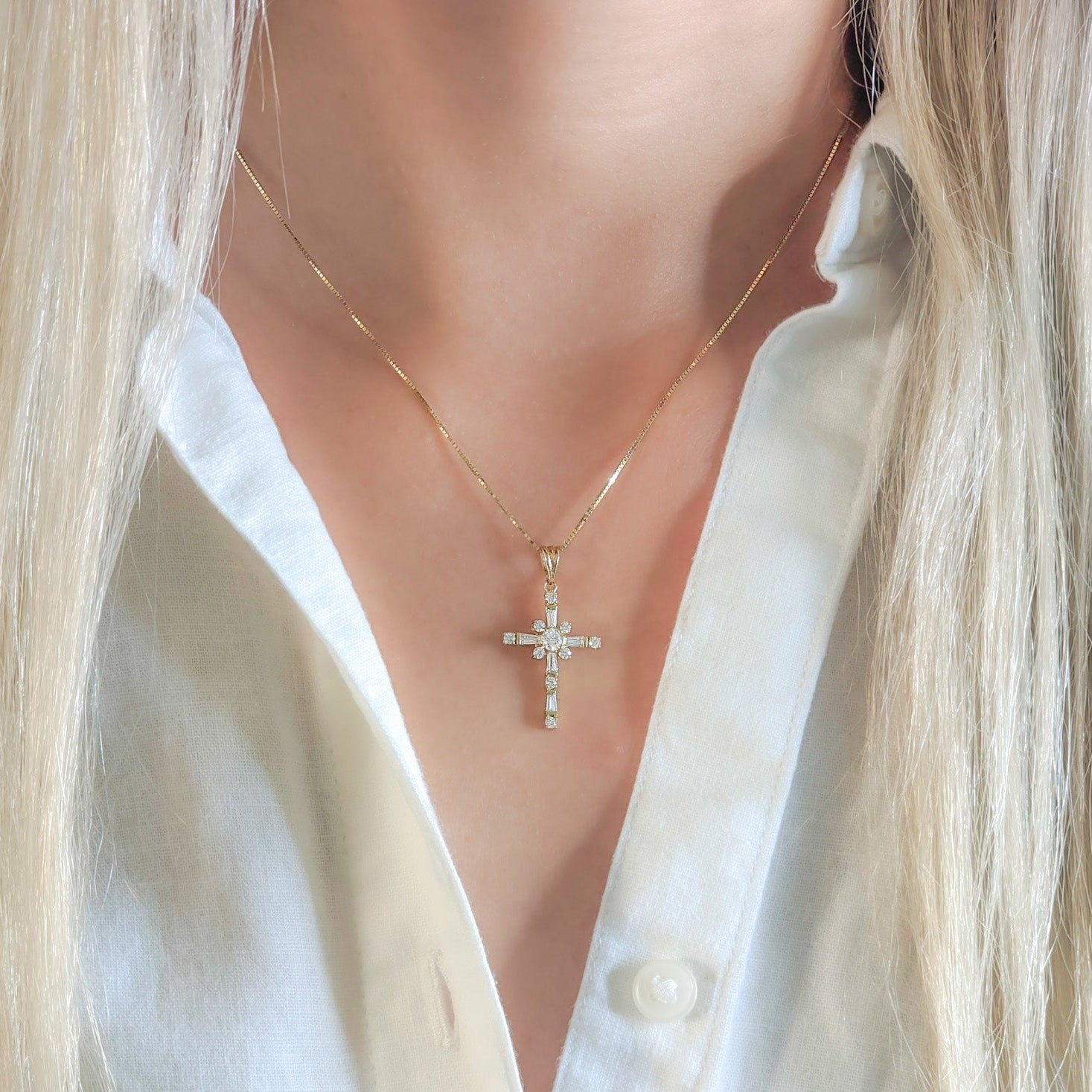Petite Cross Pendant