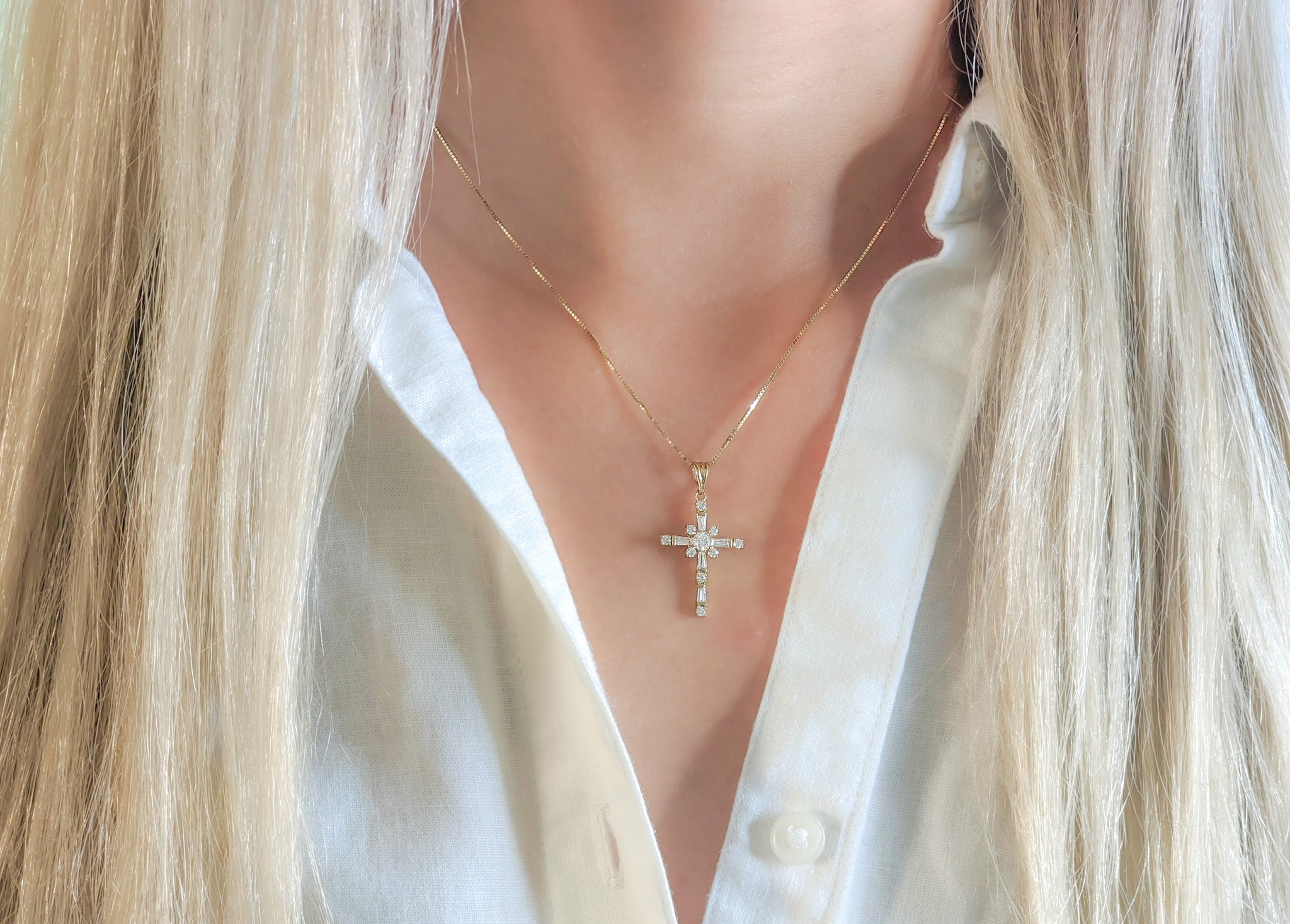 Petite Cross Pendant