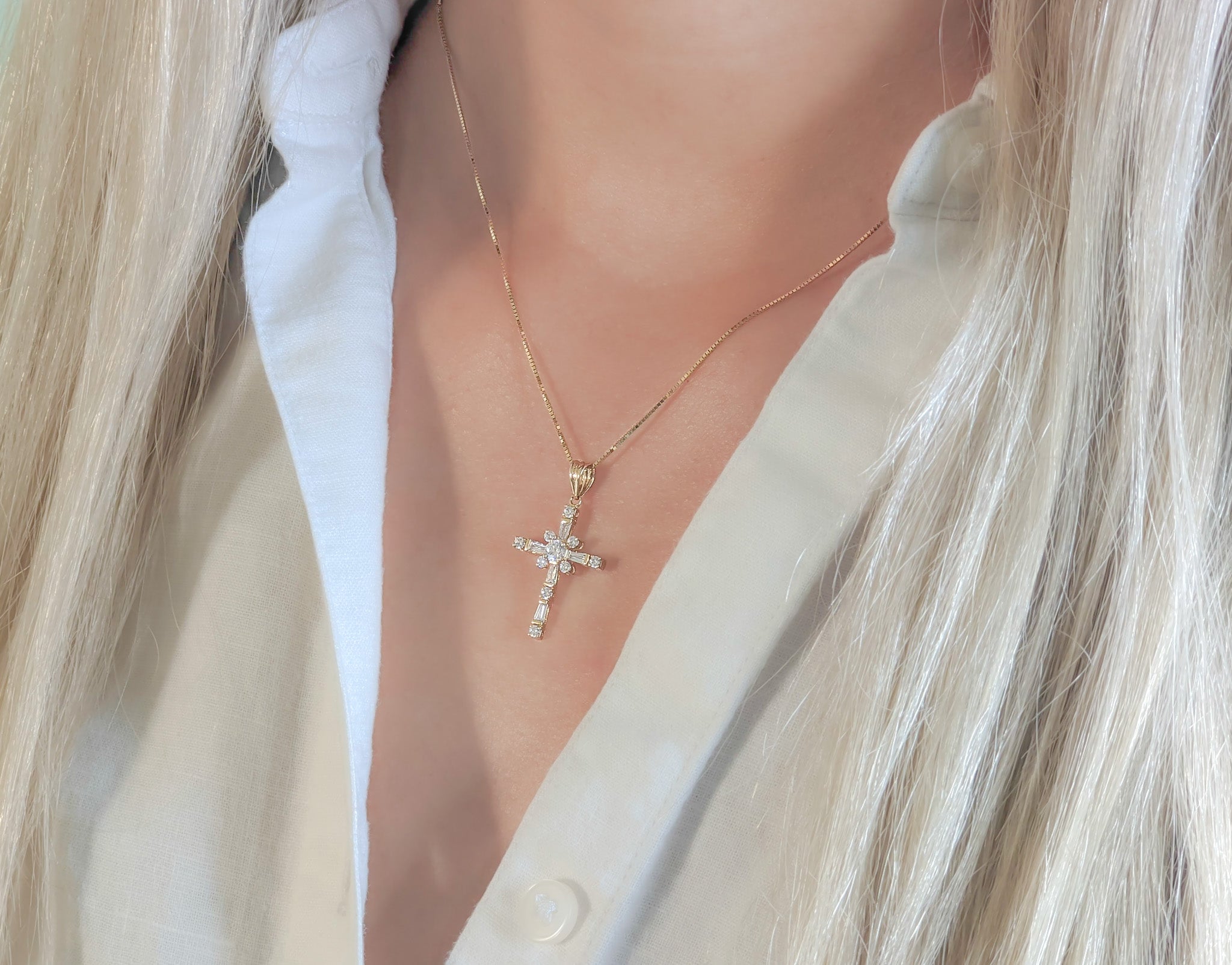 Petite Cross Pendant