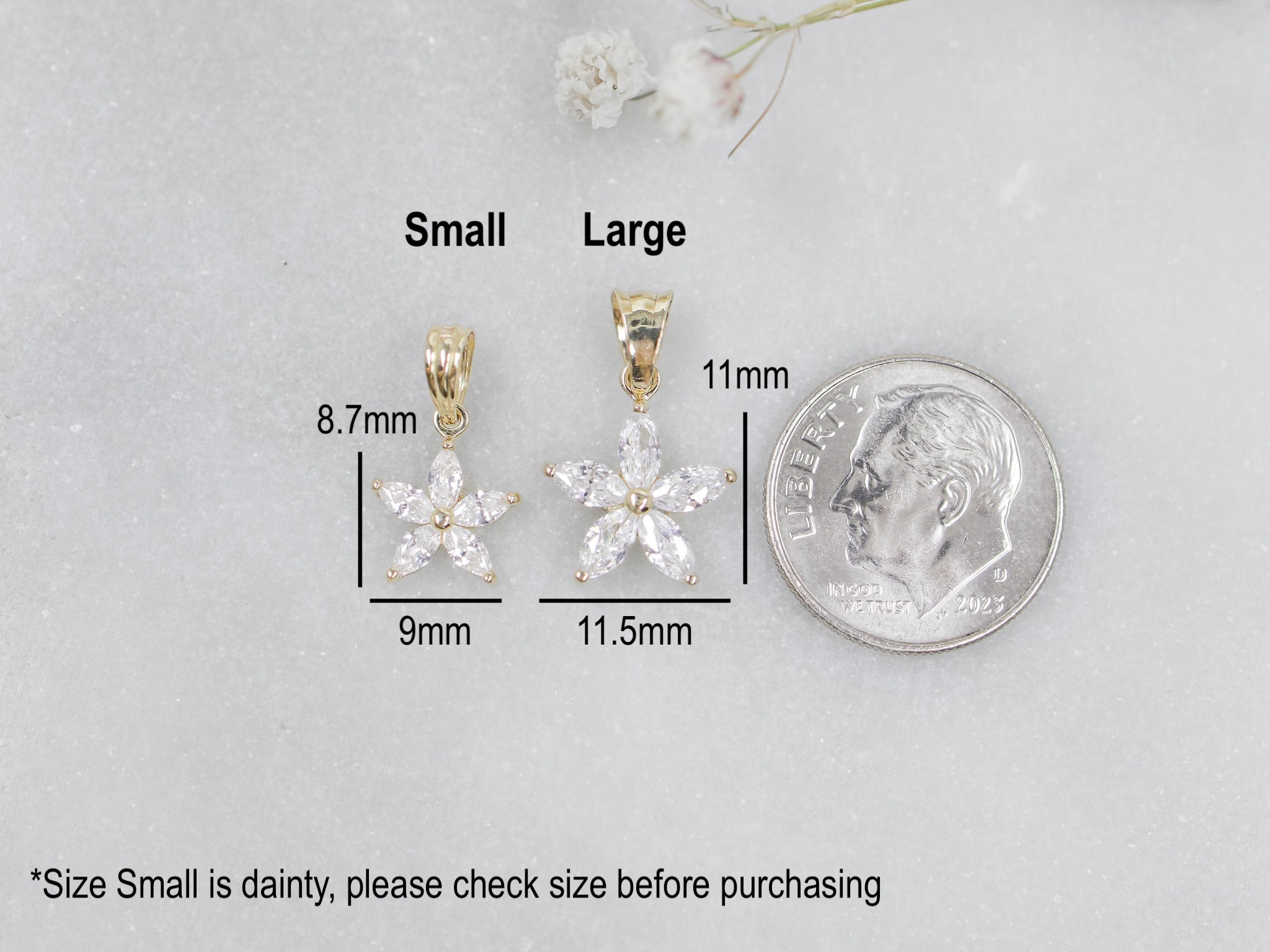 Lily Flower Pendant