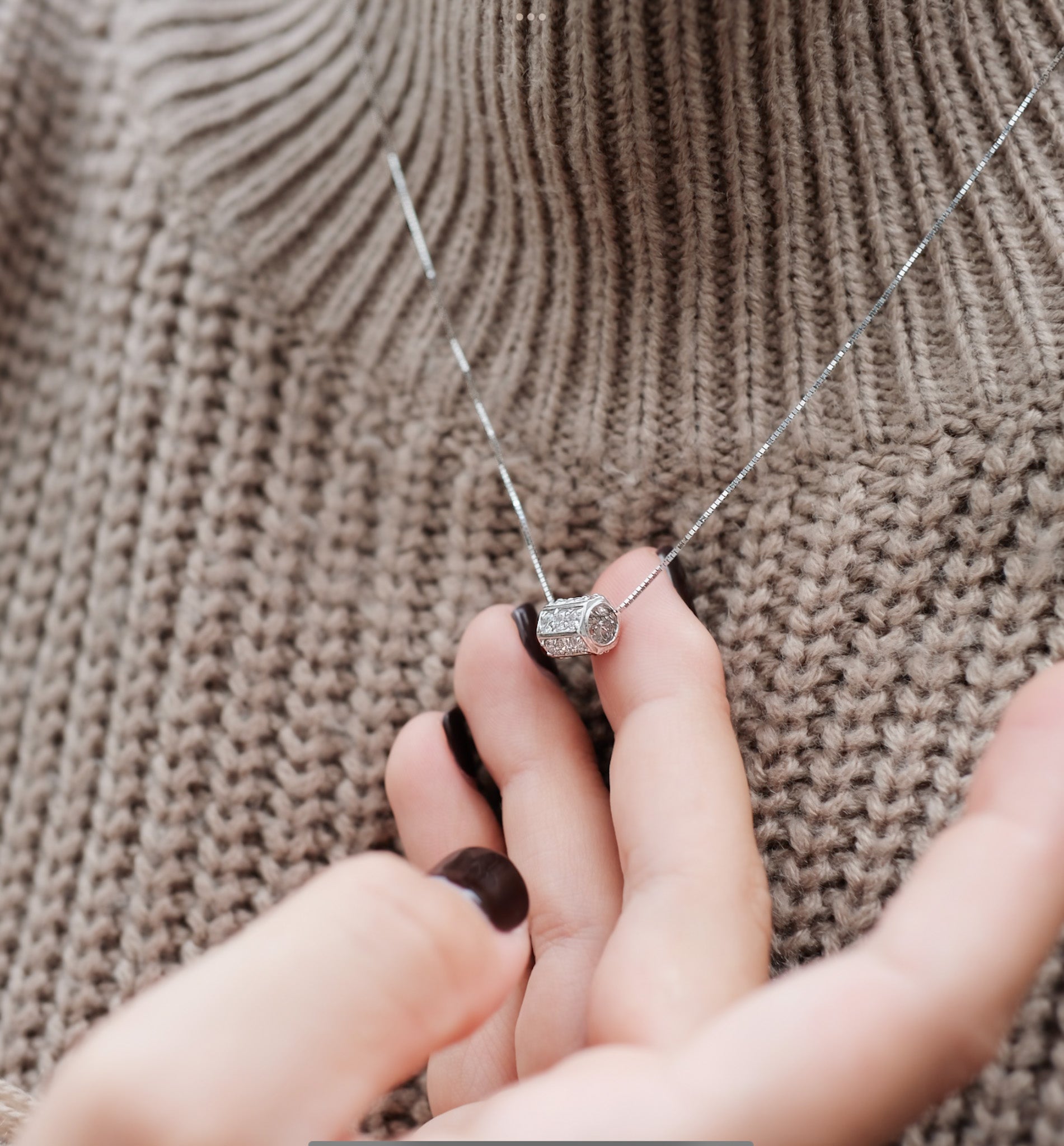 Eternity Mini Tube Pendant