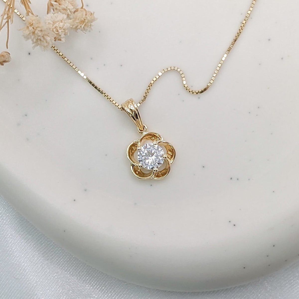 Plumeria Flower Pendant