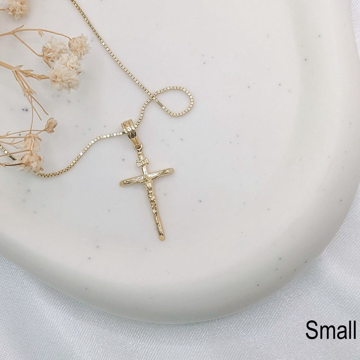 Small Crucifix Cross Pendant
