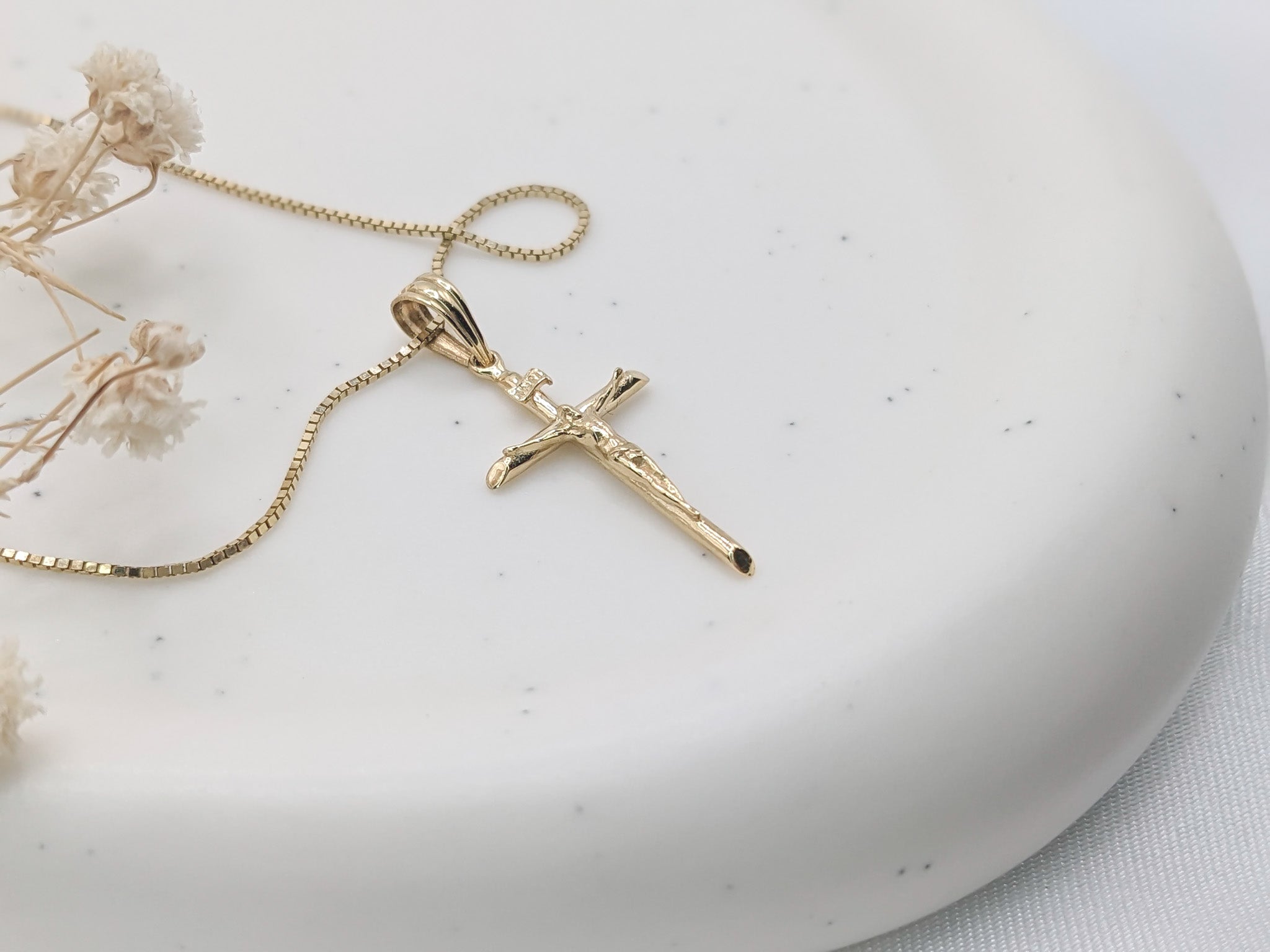 Small Crucifix Cross Pendant