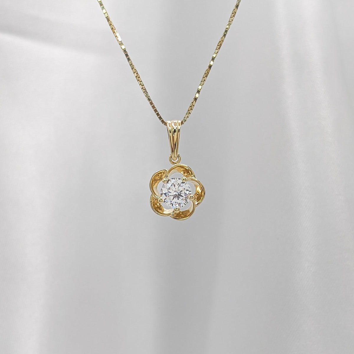 Plumeria Flower Pendant