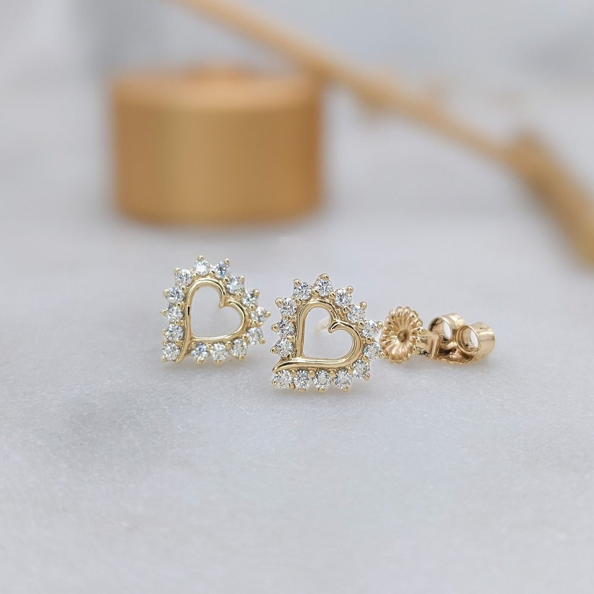 Classic Heart Earrings