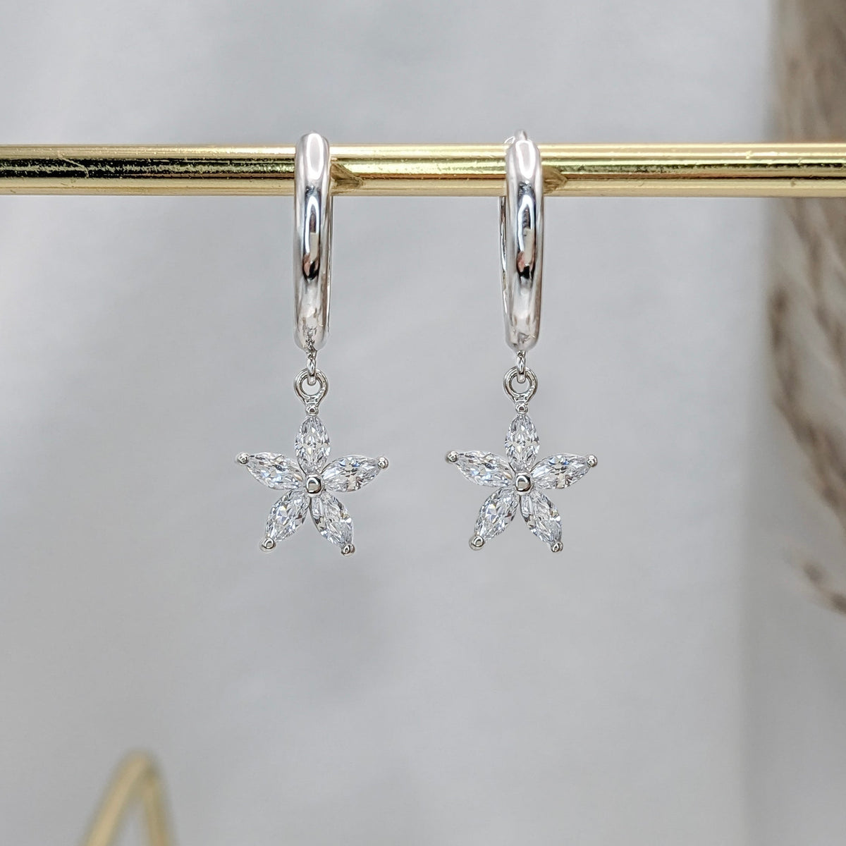 Lily Hoop Earrings