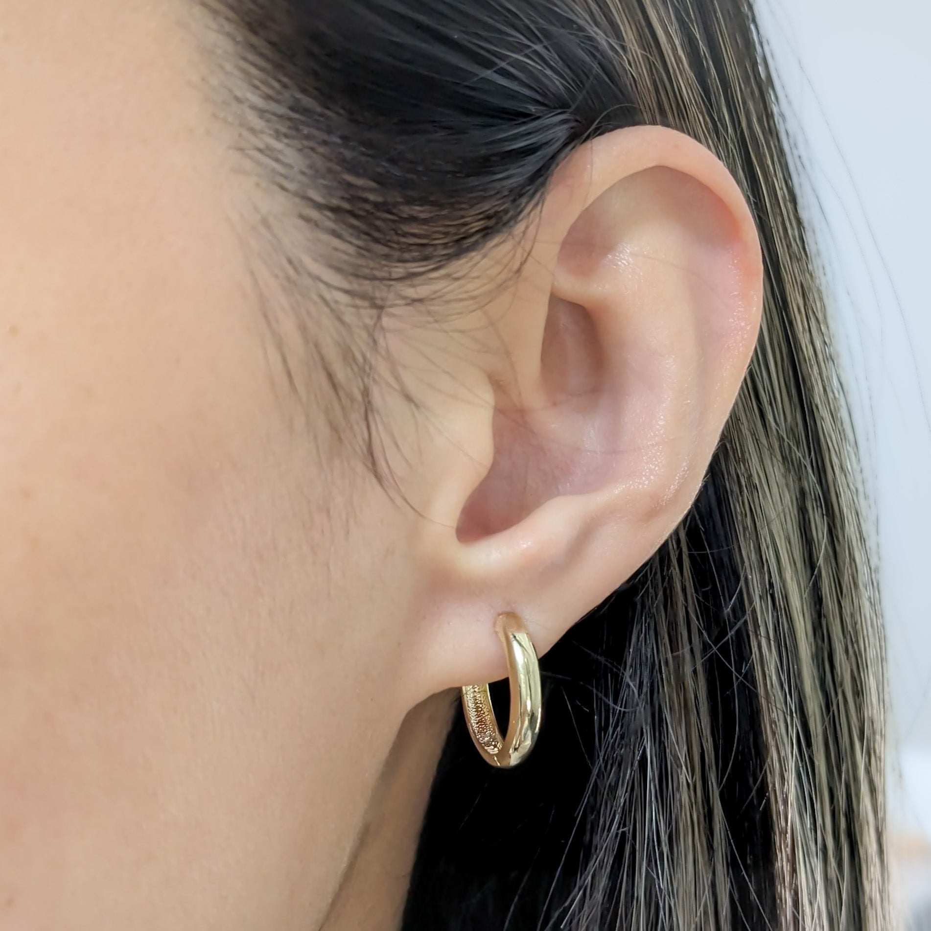 X-Large Gold Hoops- 17.2mm