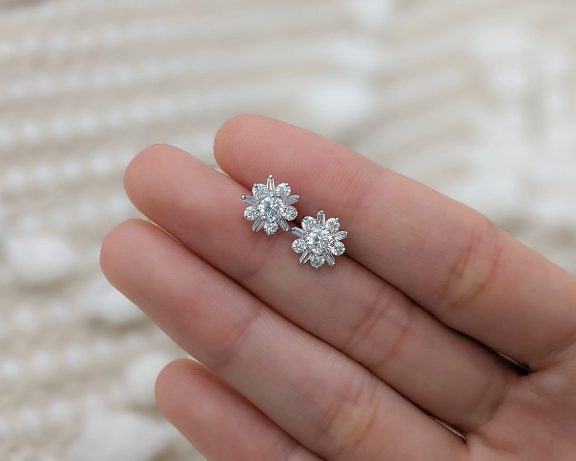 Star Burst Earrings