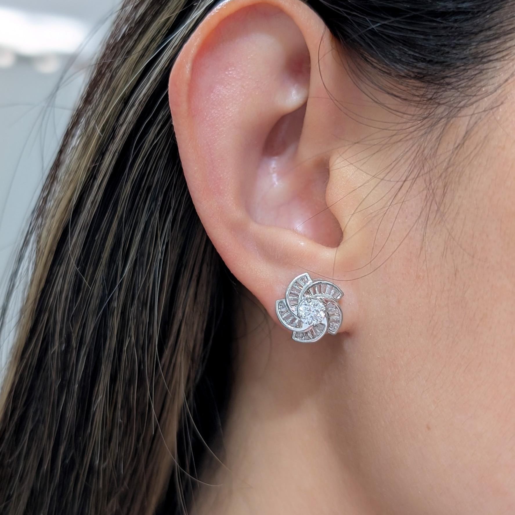 Vintage Star Earrings