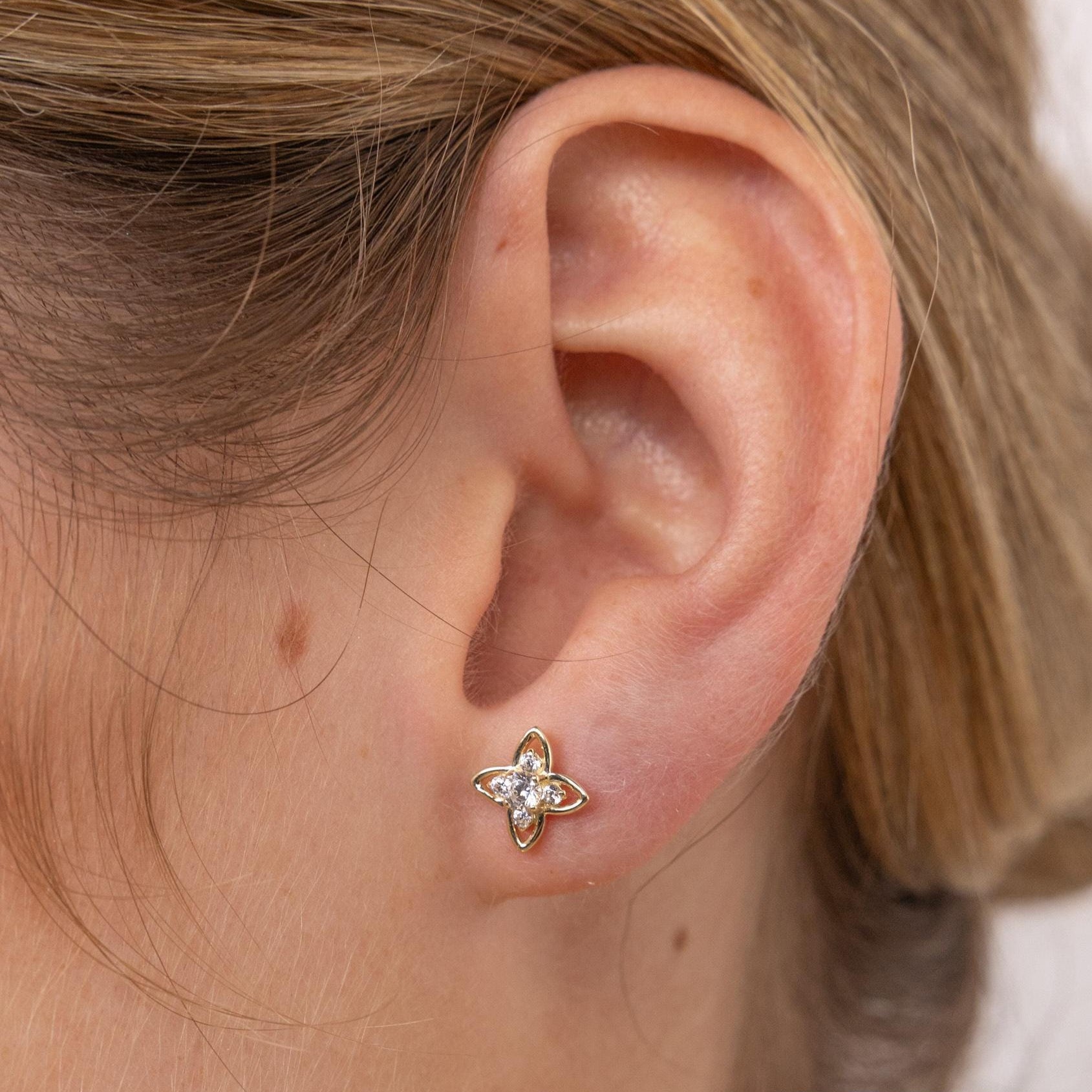Aurora Clover Earrings